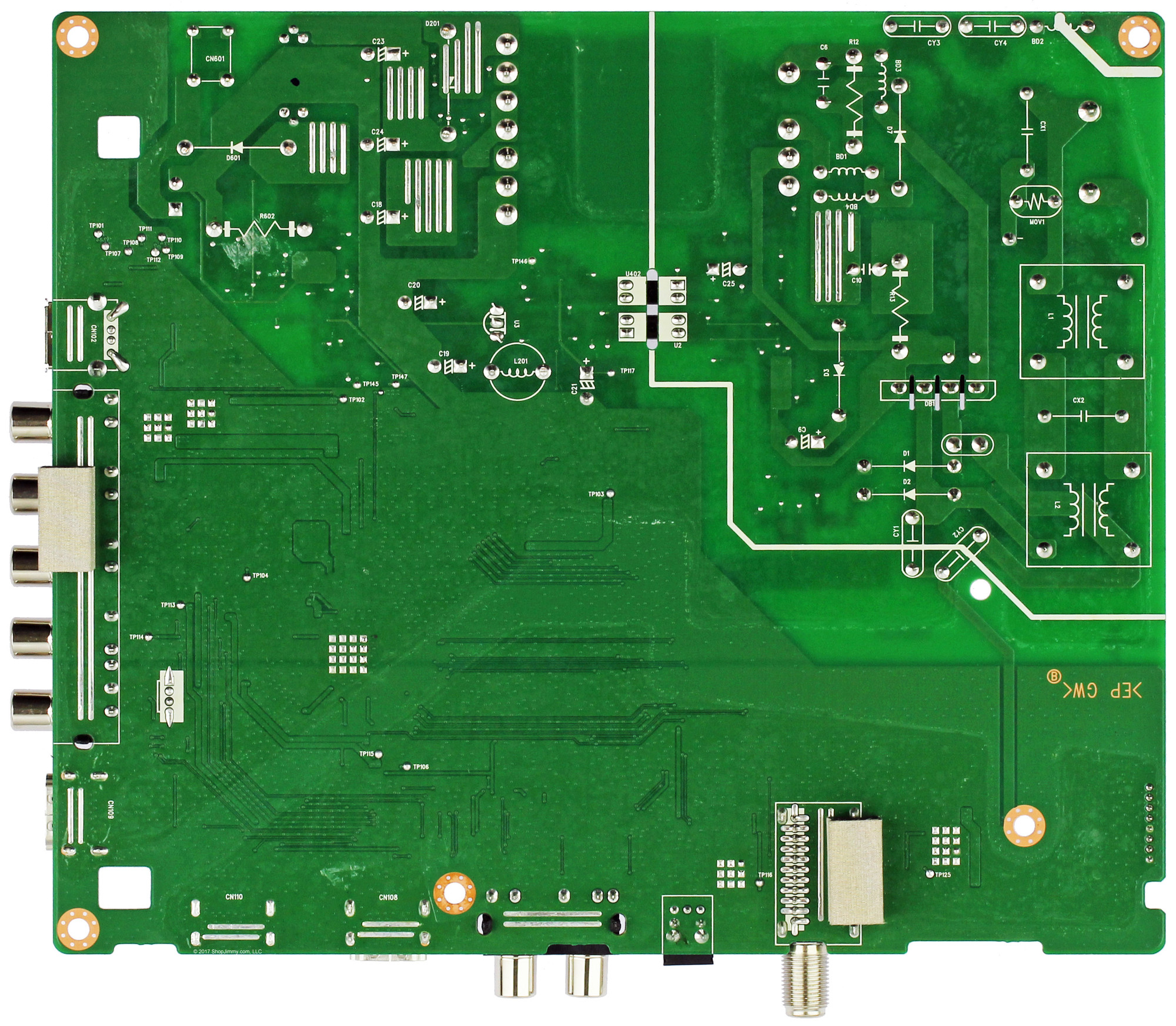 Vizio 0040CAJ01000 Main/Power Supply Board for D40NE3 (LFYIVVAS Serial)