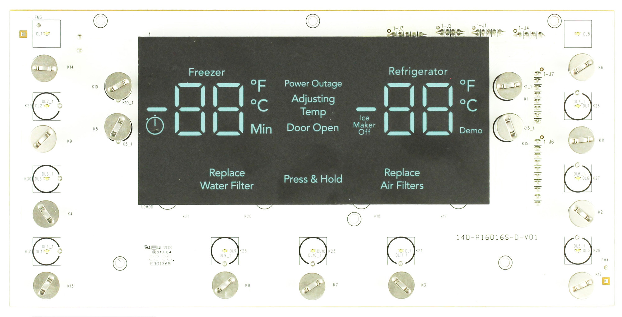 Figidaire A15685603 Interface Control Board