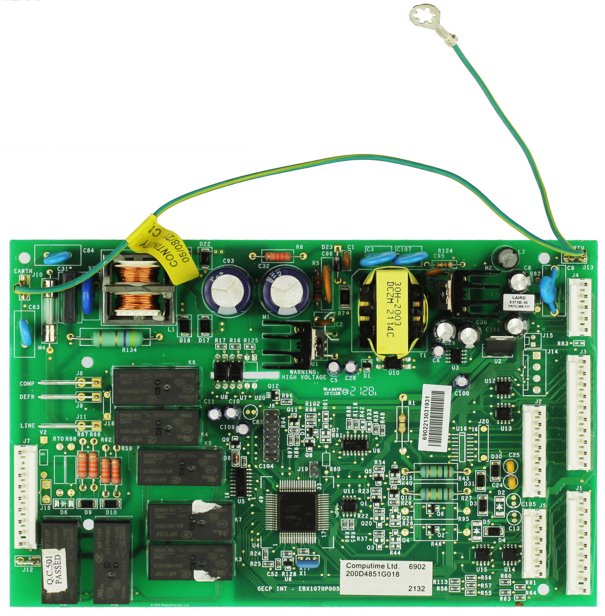 Ricambio 200D4864G045 Scheda Controllo Frigorifero GE 200D4864G045 - Nuova, Testata, Con Garanzia 1 Anno, Compatibile WR55X10697 Pannello Lavastoviglie - Foto 11