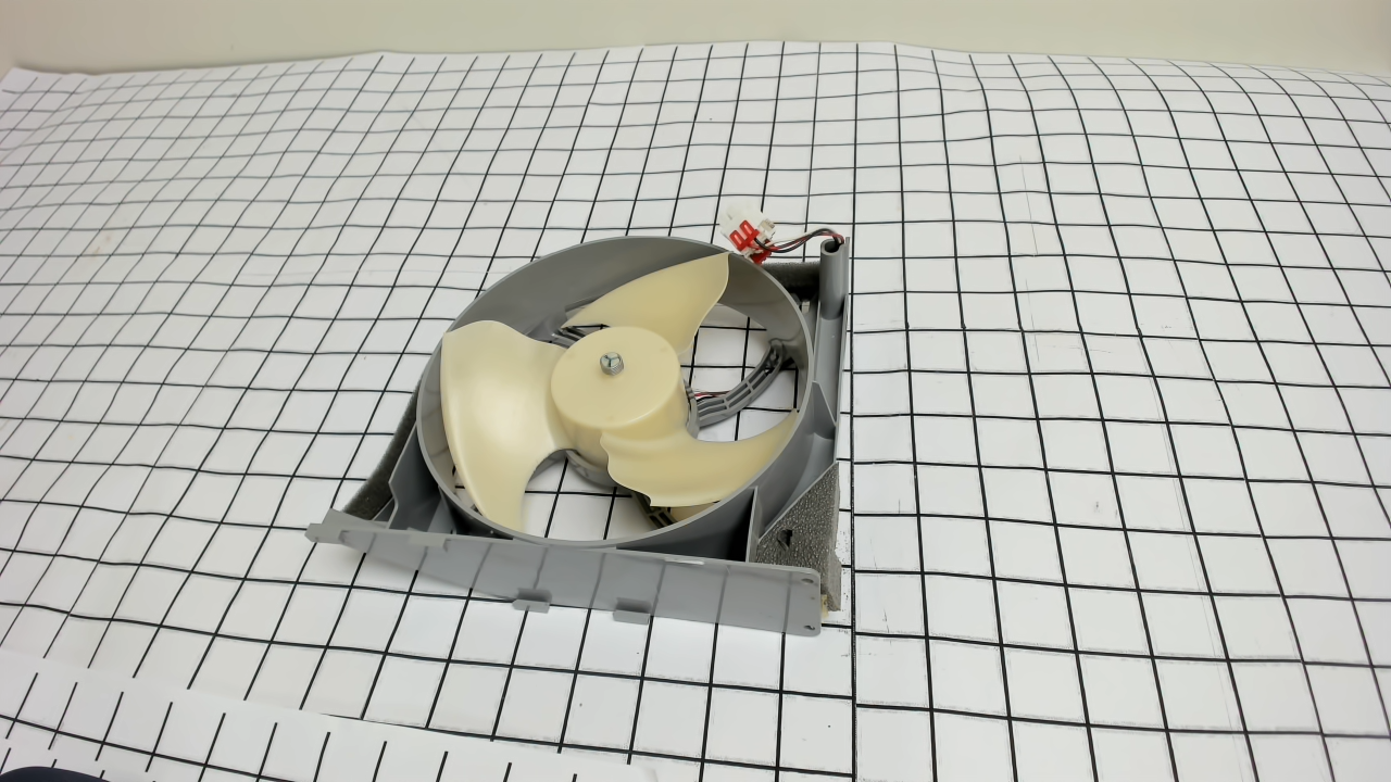 Samsung Refrigerator DA9712842A Condenser Fan Motor Assembly