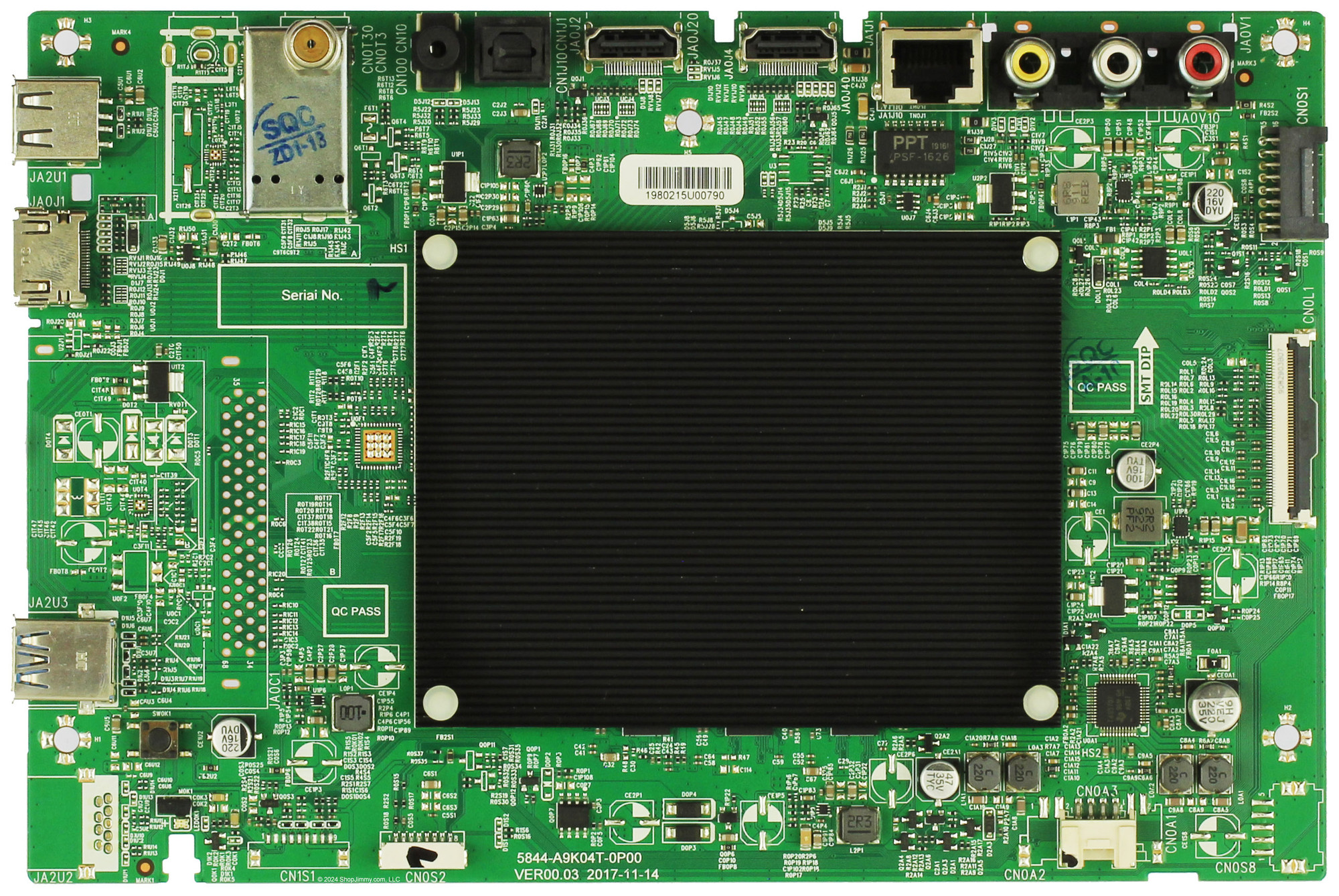 Skyworth 5844-A9K04T-0P00 Main Board for 58G2A300