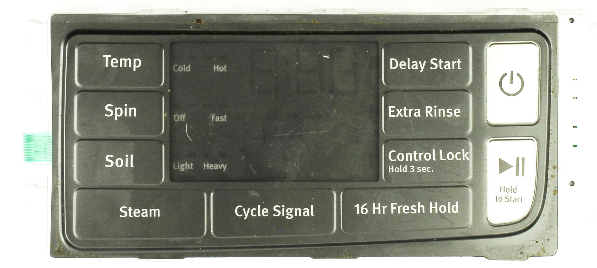 Maytag Washer W11186265 Control Pad Display