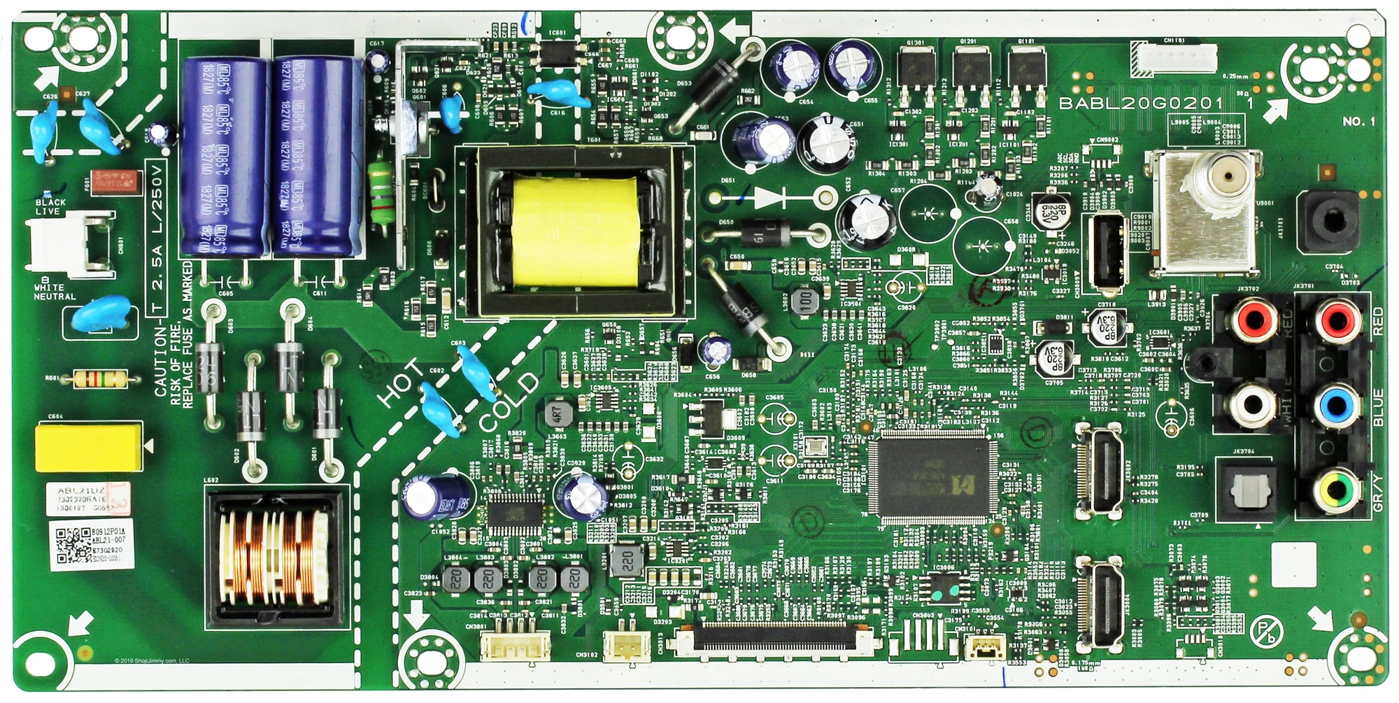 Magnavox A4AF1MMA-001 Digital Main Board / Power Supply for 32ME303V/F7 A (DS1 Serial