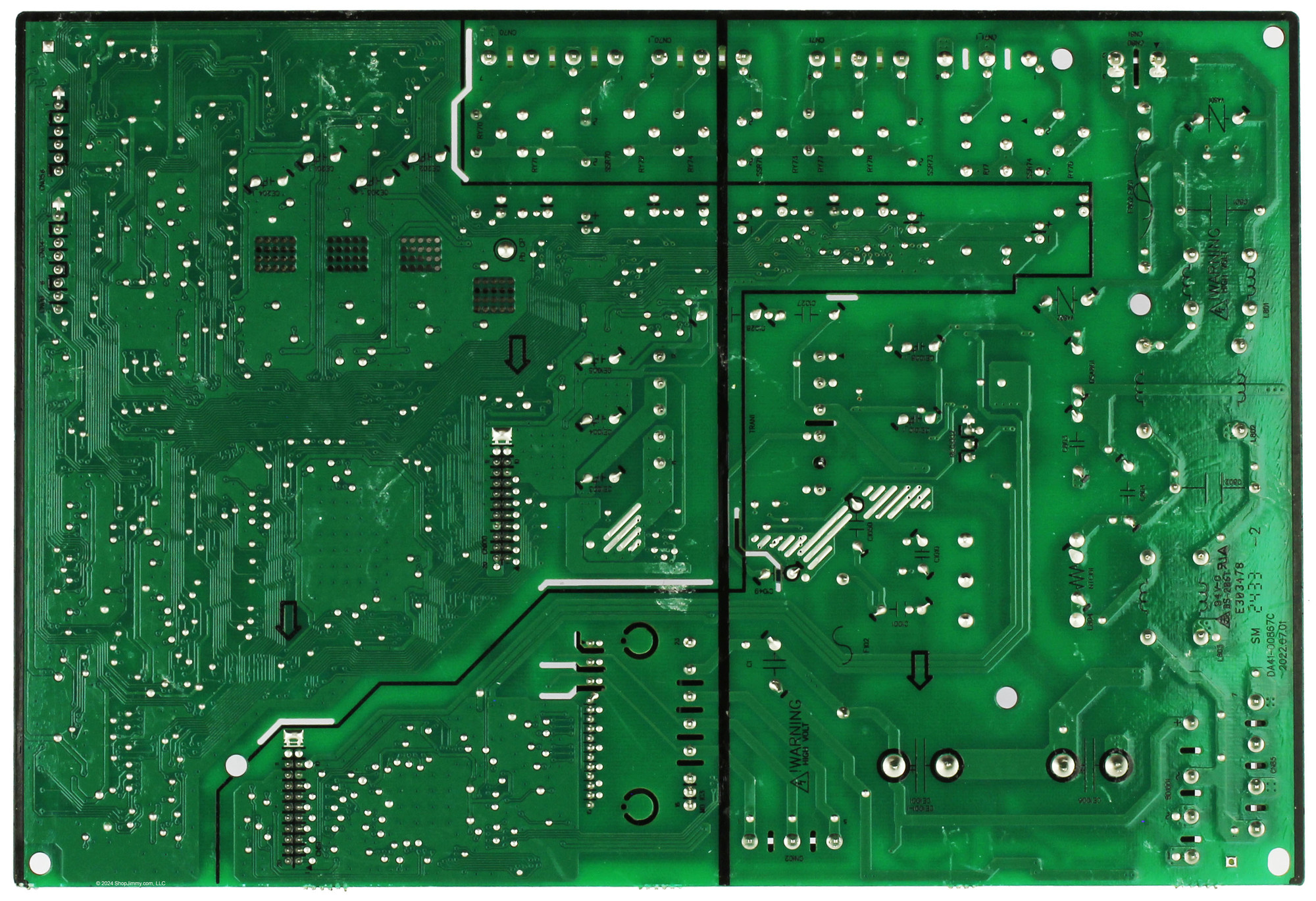ENIG】冷蔵庫コントロールボード、DA92-00647C DA92-00647D、回路PCB