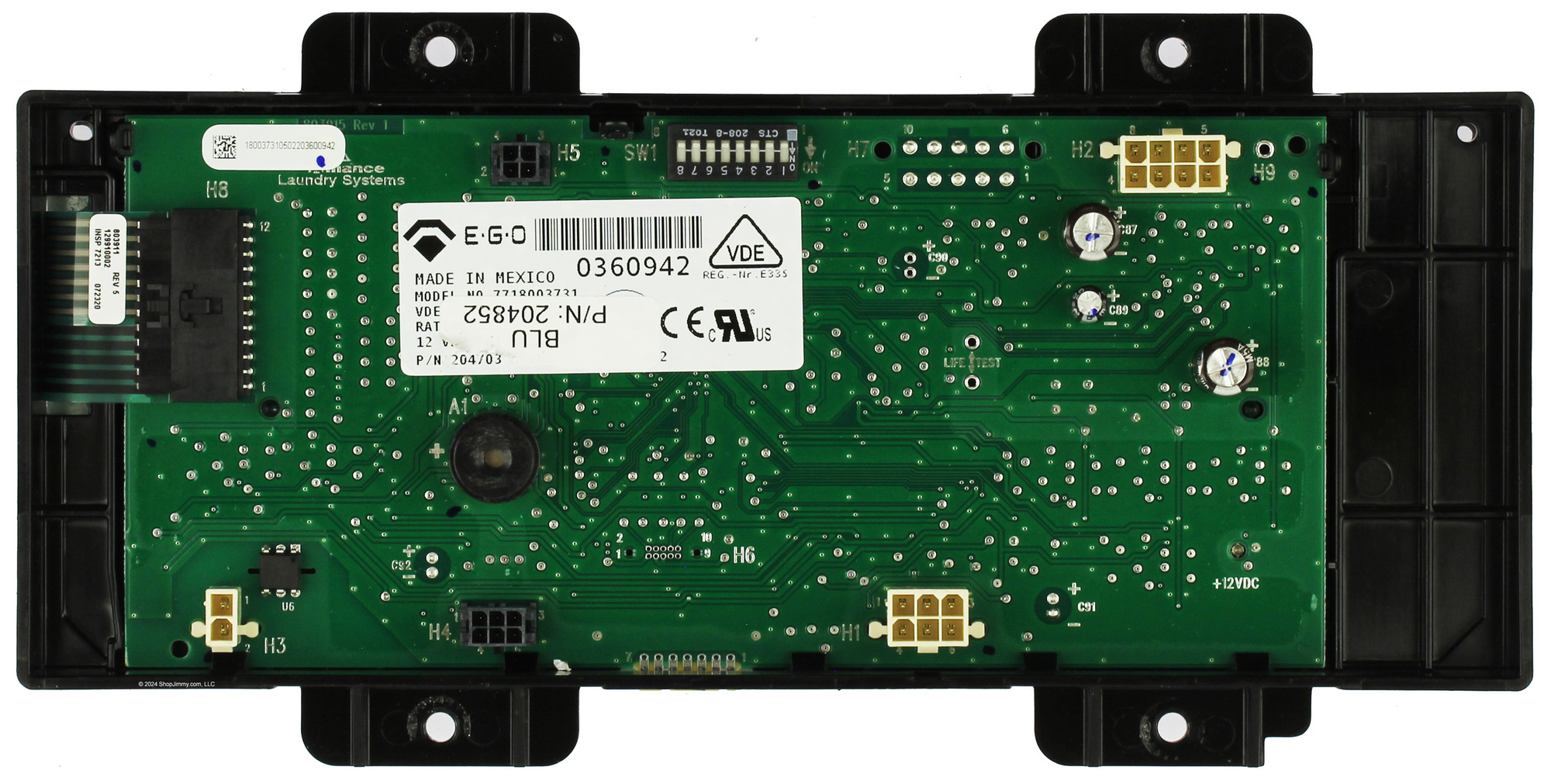 Speed_Queen 204852 Control Board