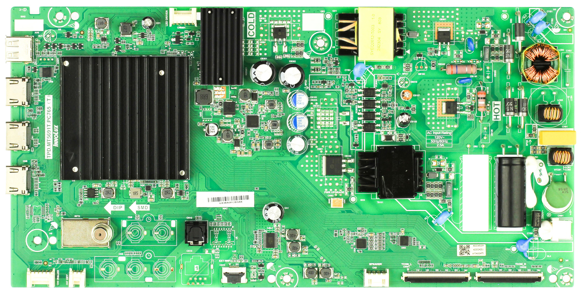 Scheda Madre Vizio GXFCB0QK024010X, Nuova, Mai Usata, Solo Scatola Aperta. Modulo Compatibile Per TV Vizio. Attenzione: Solo Scatola Aperta, Componente Mai Usato.