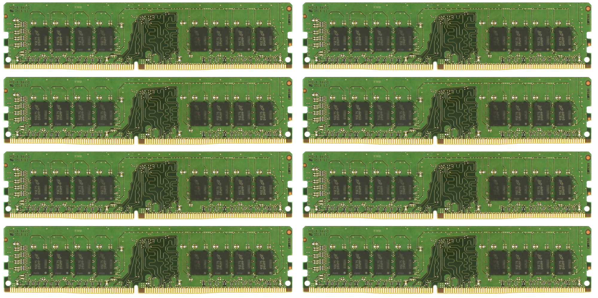 Micron MTA16ATF2G64AZ-2G6E1 16GB DDR4 Memory Module-Set of 8