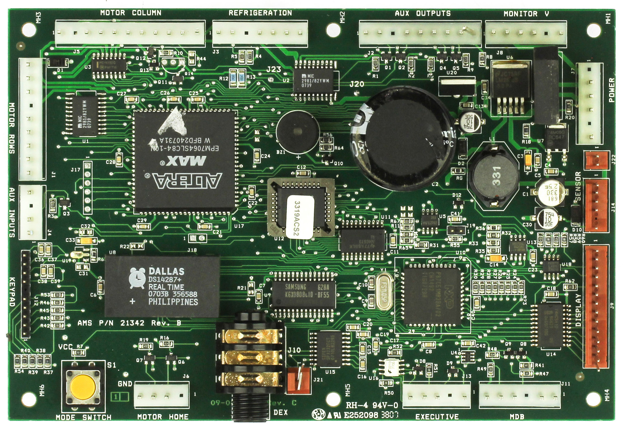 AMS 35-39 Sensit 2 Vending Machine Control Board