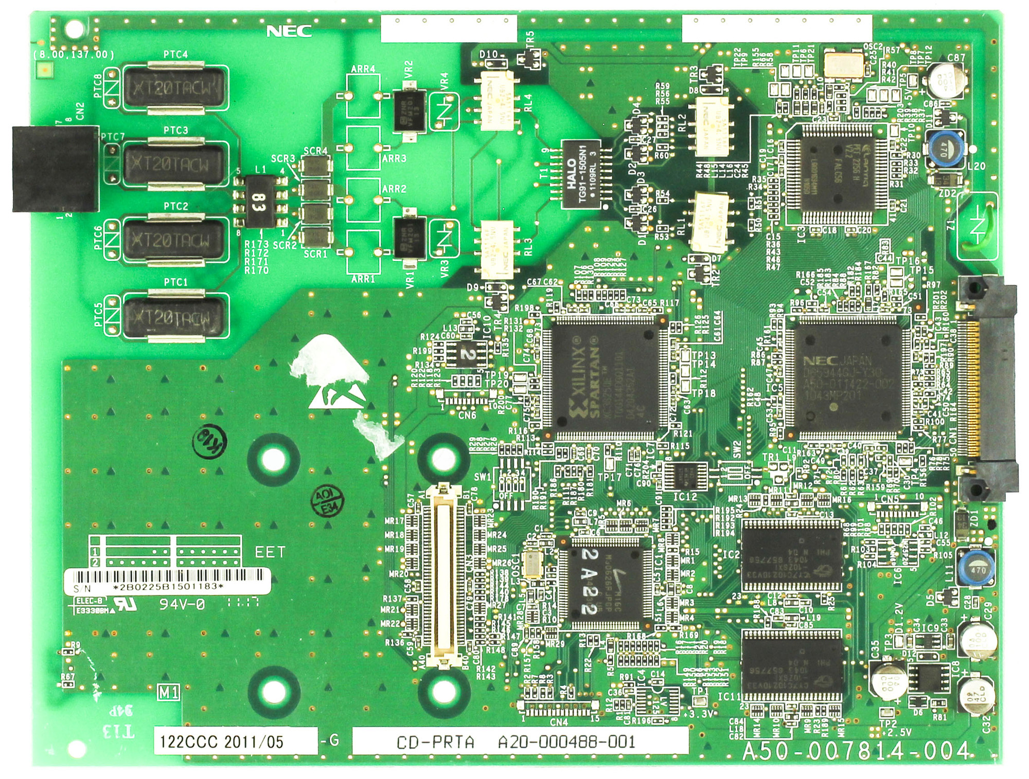 necoページ NEC A50-007814-004 Interface Board