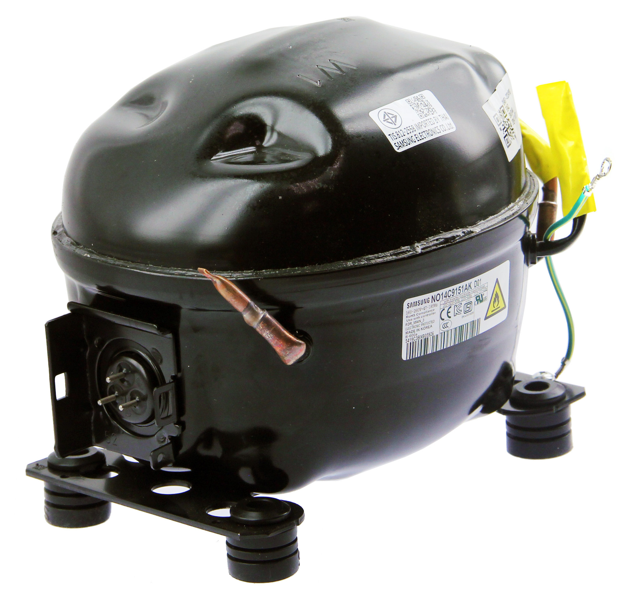 sam80様 Samsung NO14C9151AKD01 Refrigerator Compressor (SEE NOTE)