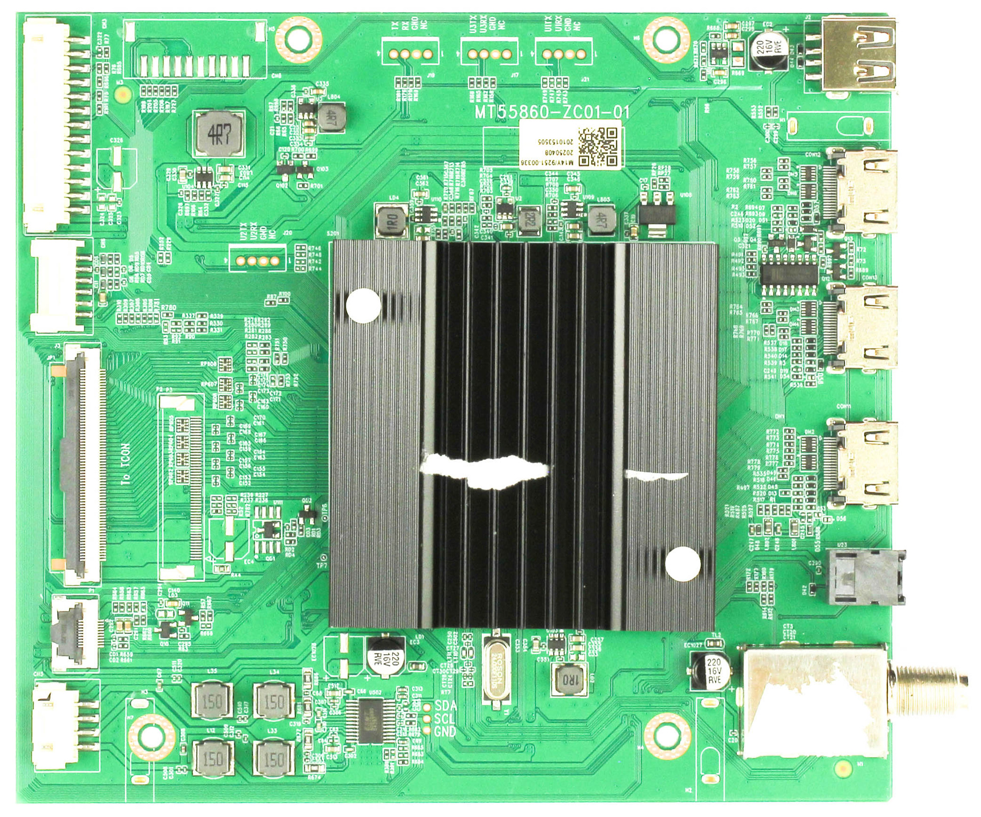 Vizio Main Board 515C55860M14Y for V4K50M-0810 LMVAT8RB