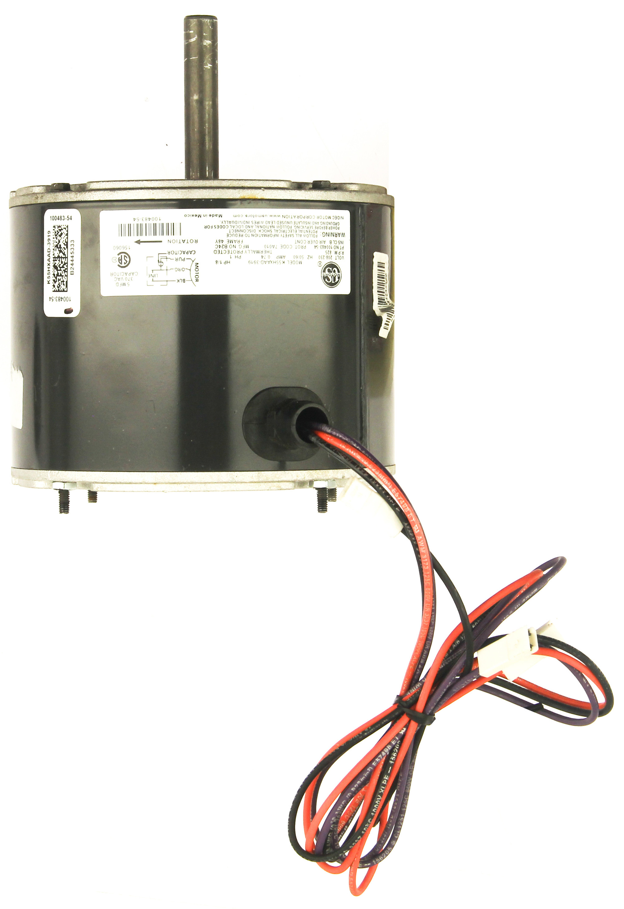 Lennox 100483-54 Condenser 1/8Hp Fan Motor