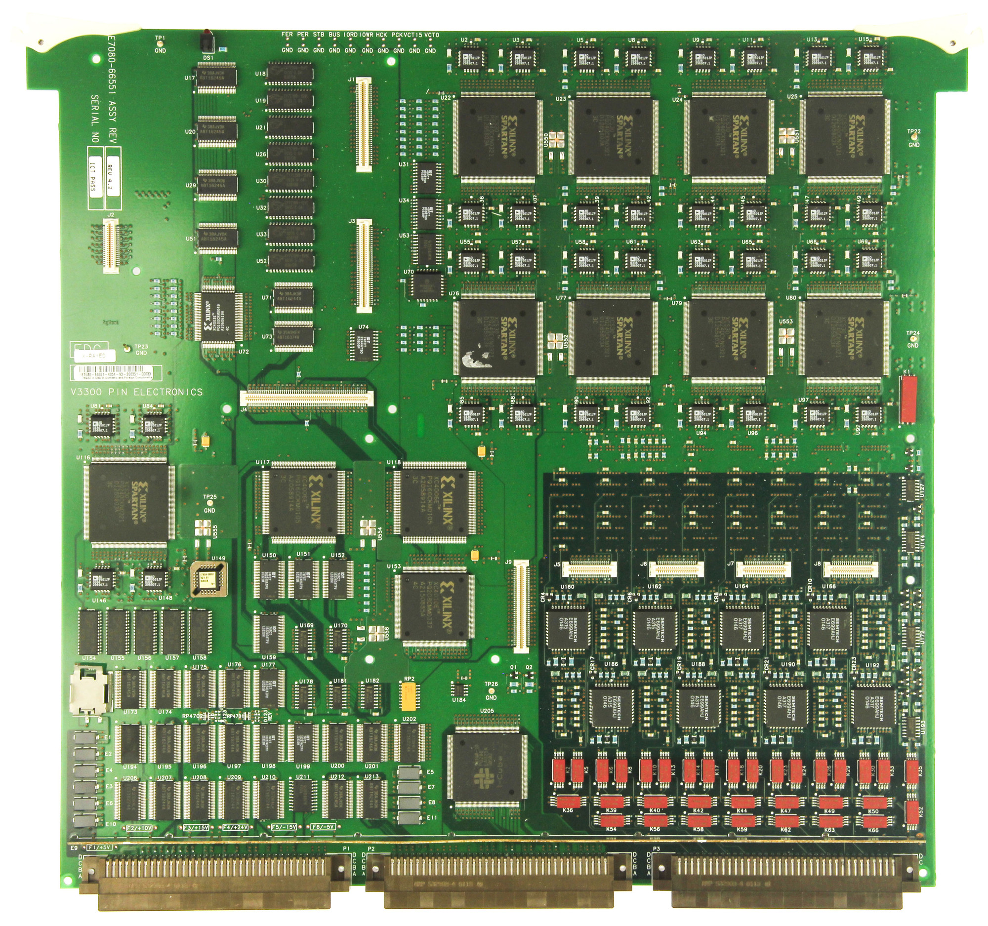 Agilent Technologies E7080-66551 Pin Control Board