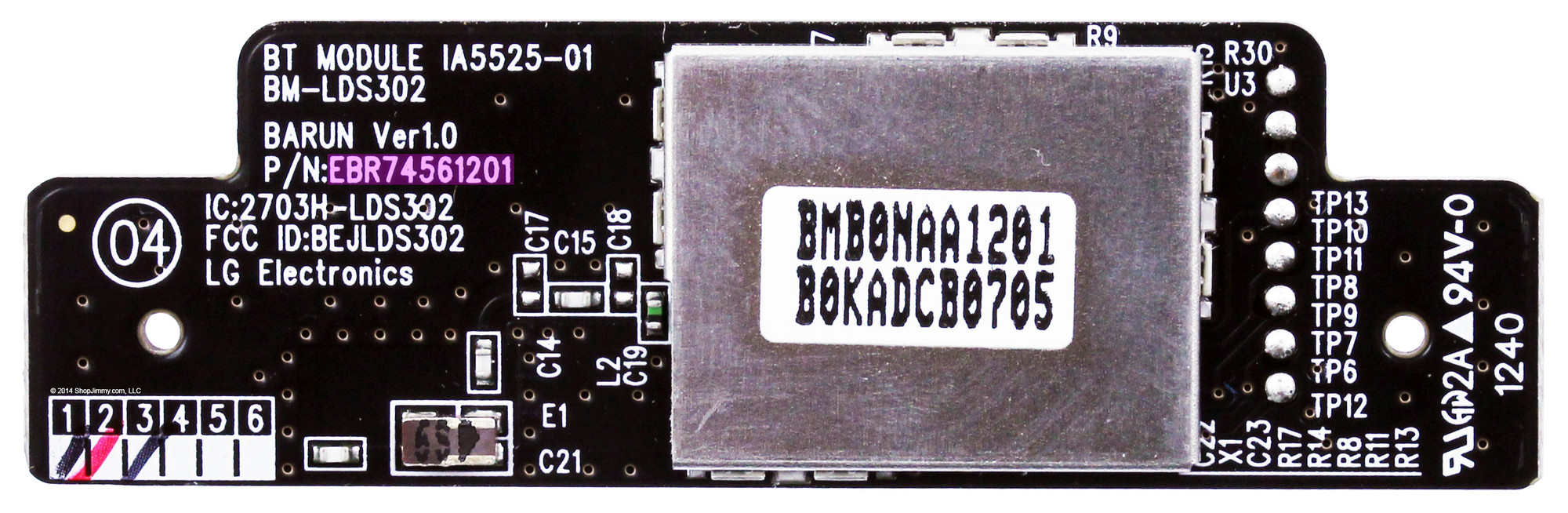 LG EBR74561201 (BMLDS302, 01WWA110040) Bluetooth Module