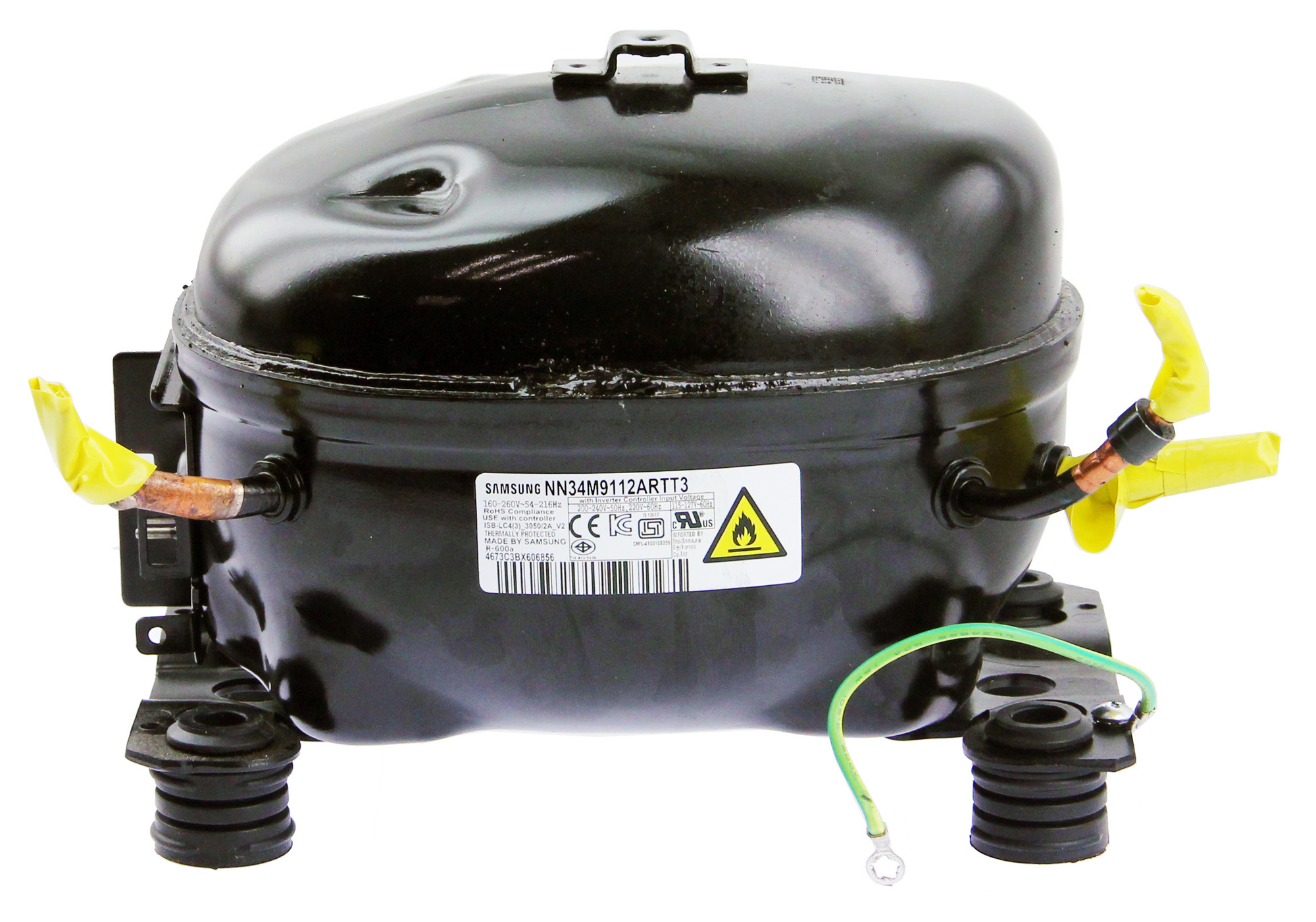 Samsung NN34M9112ARTT3 Refrigerator Compressor Ref R600a (SEE NOTE)