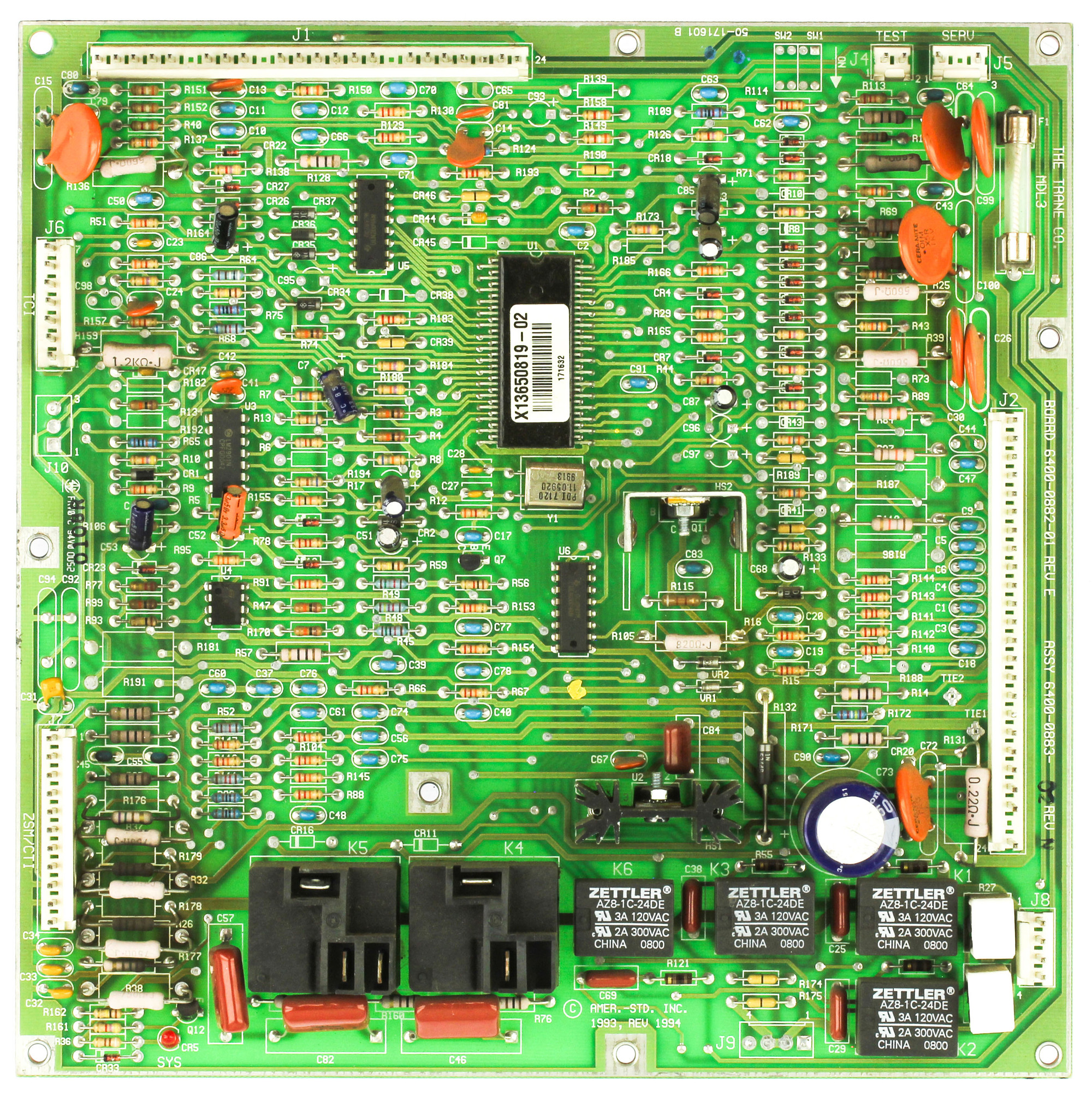 Trane X13650819-02 Control Board