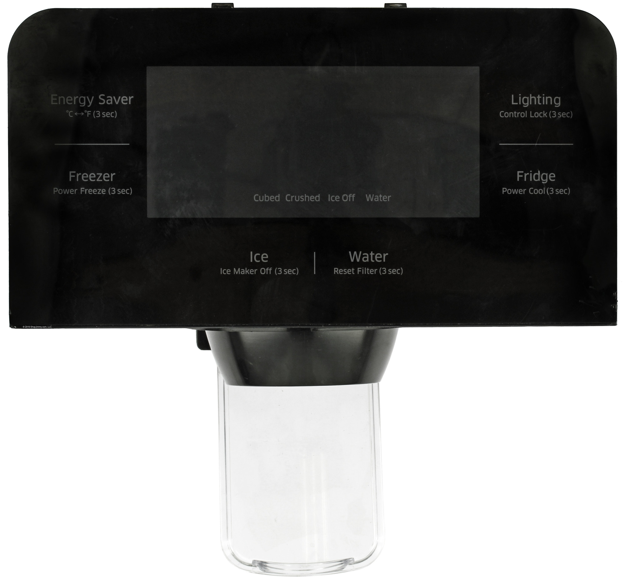 Samsung Refrigerator DA97-14703E Dispenser Cover Assembly