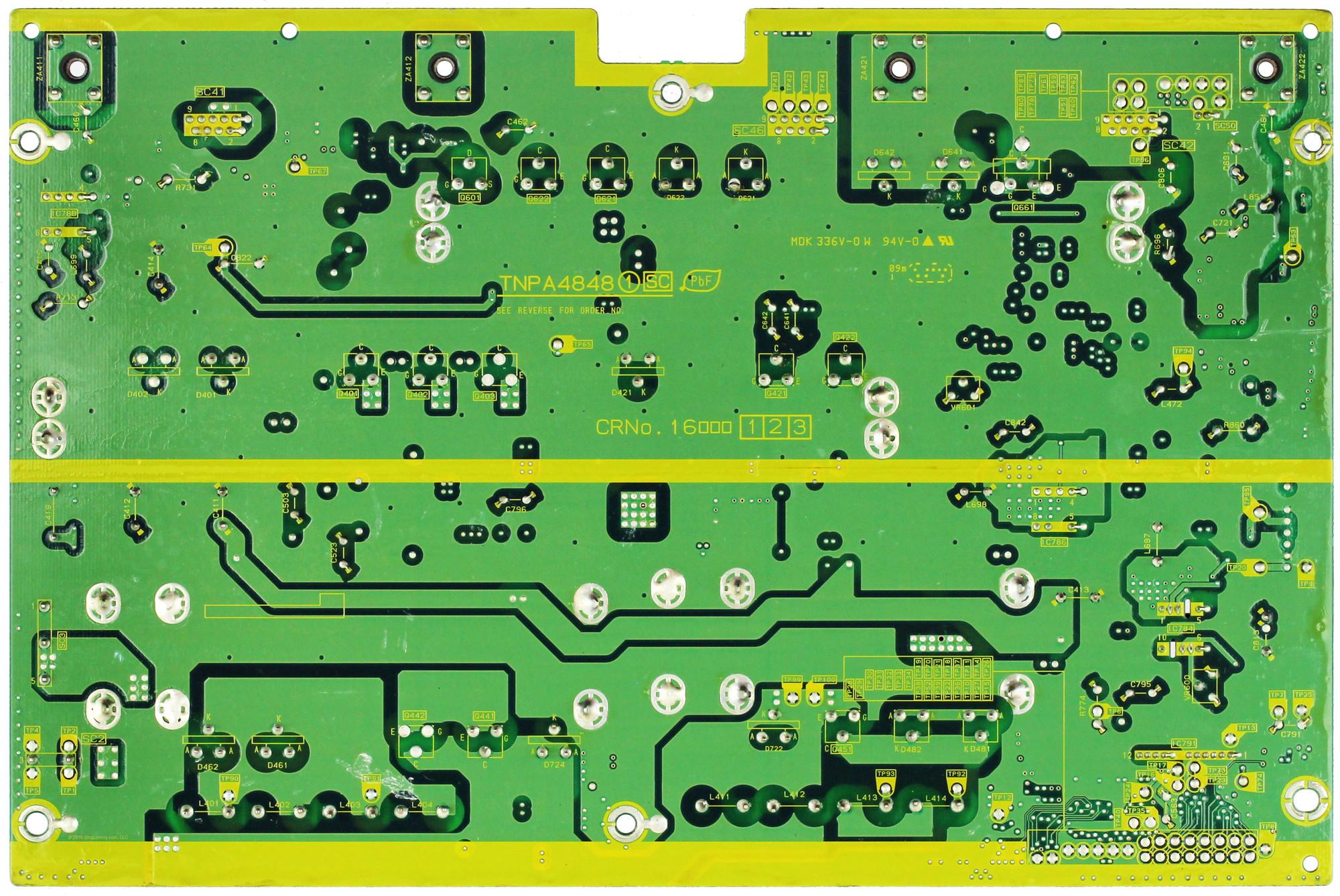 Sanyo TNPA4848AG SC Board for ELPCFT501 DP50719 (P50719-00