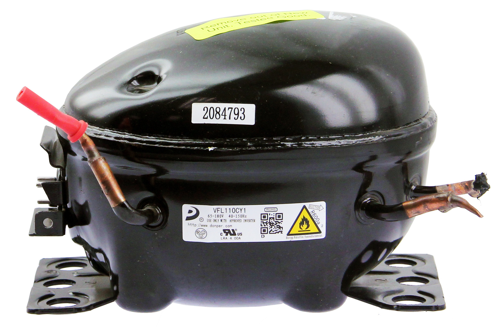 Hisense Refrigerator K2084793 VFL110CY1 Compressor