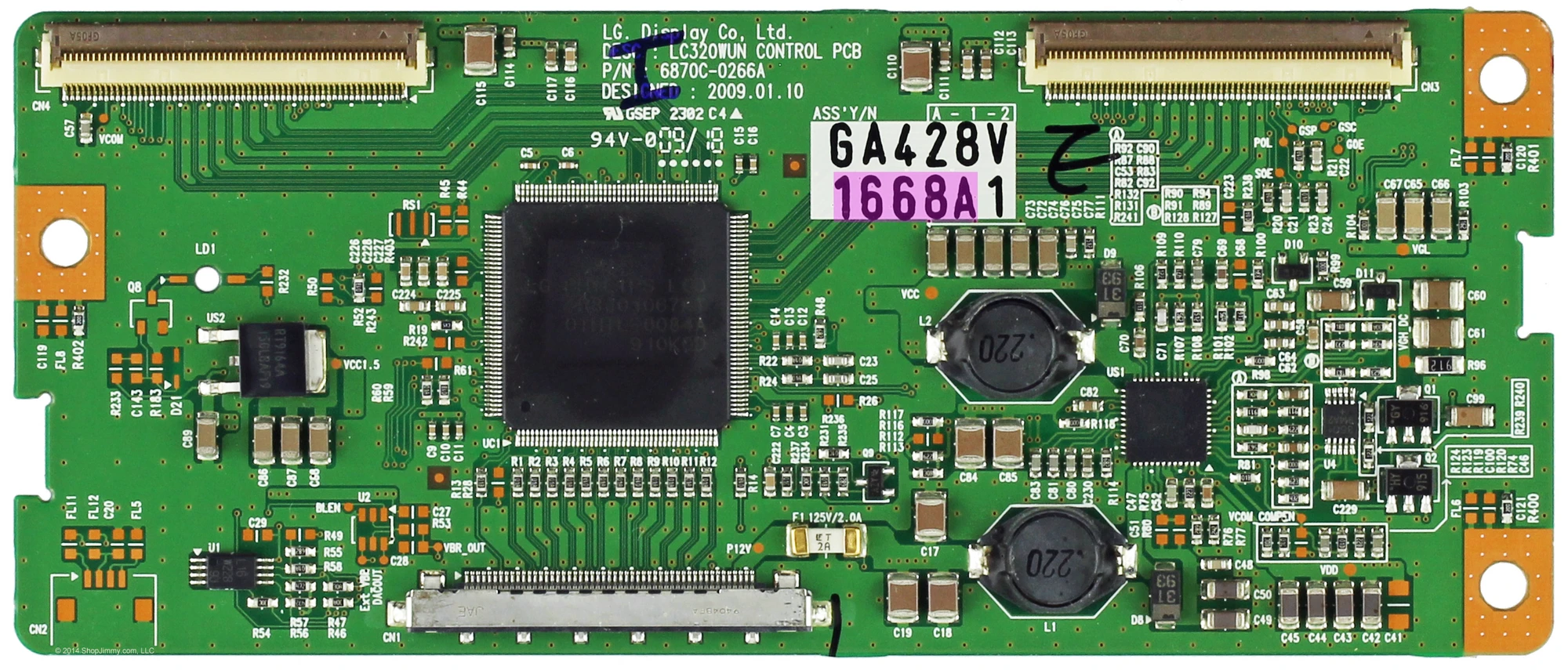 T-CON LG 6870C-0414A - LC320EXN-SEA1-K3