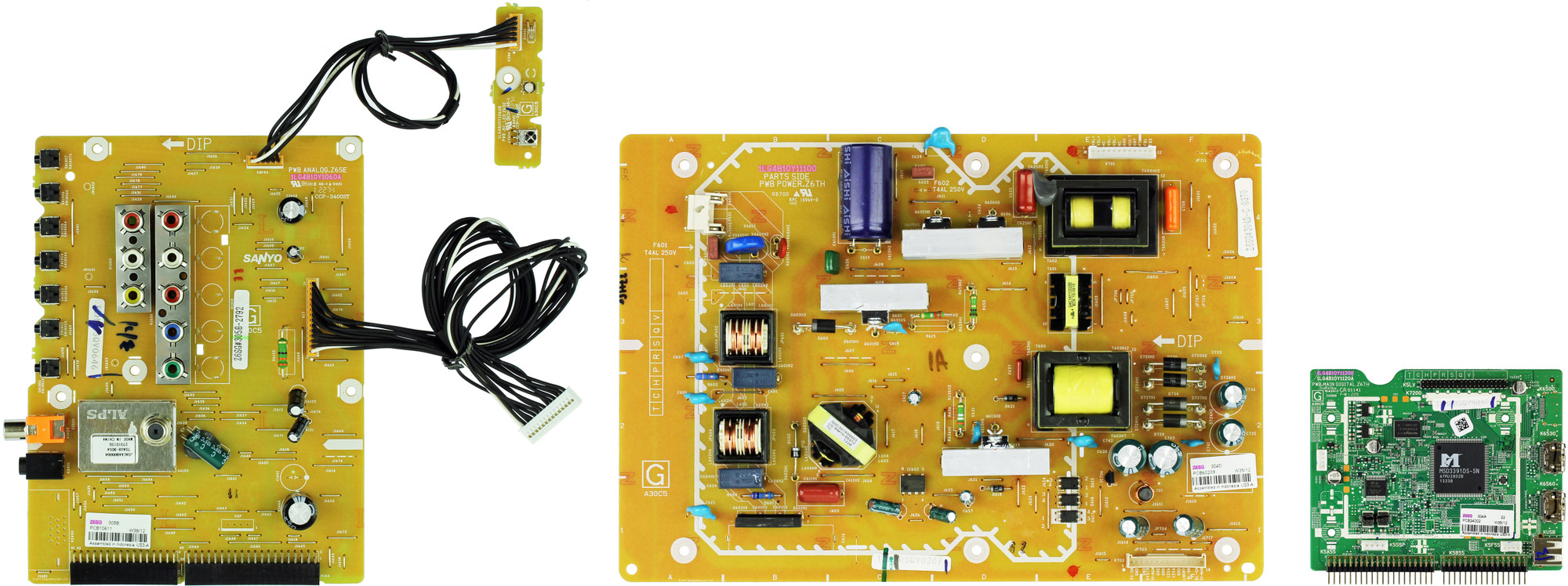 thumbnail image 2 of Replacement TV Remote Control For Sanyo DP39842, DP42545, DP42841, DP46812 HDTVs 2 of 4