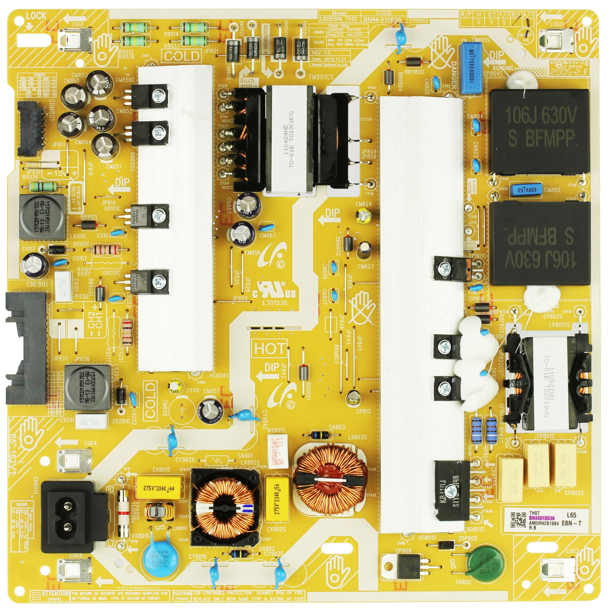 華ページ Samsung BN44-01063A VSS LED Driver Board