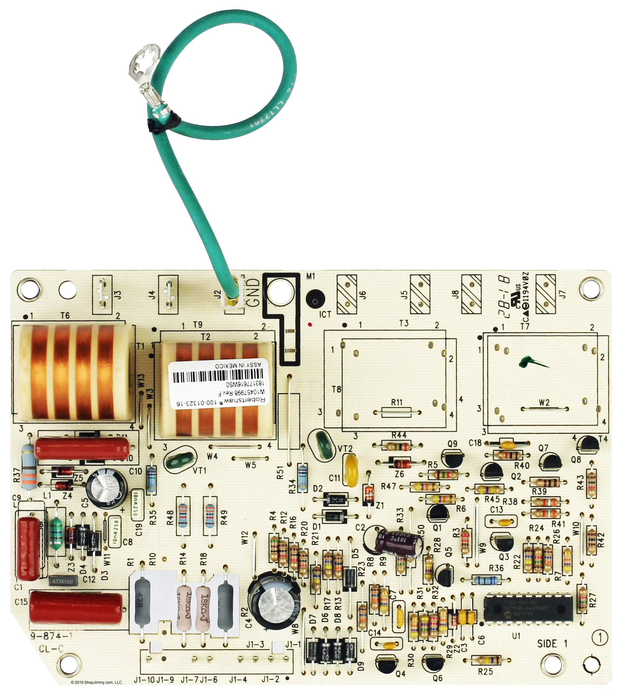 Whirlpool Range W10860916 Spark Module Control Board