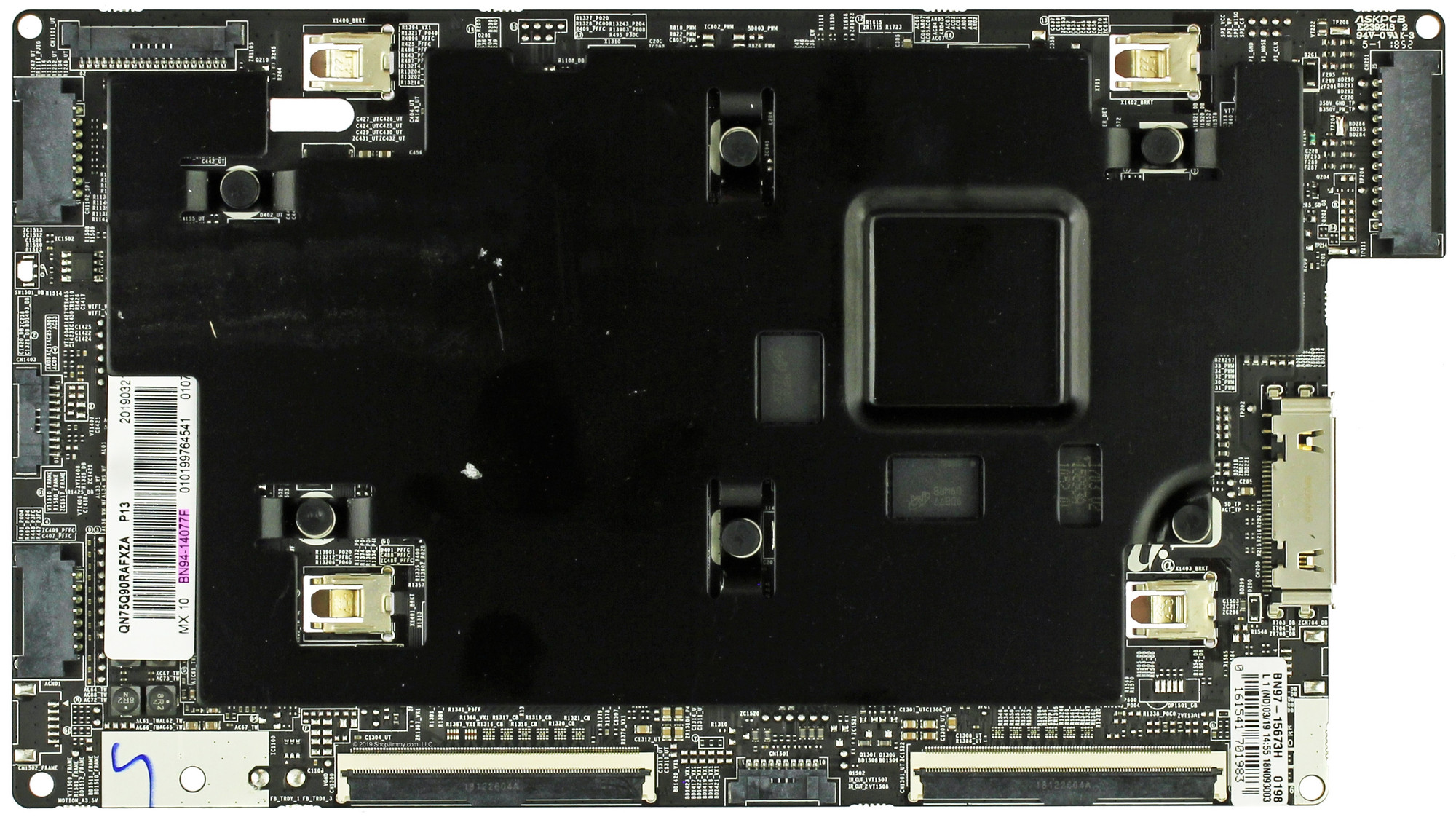 Samsung BN94-14077F Main Board for QN75Q90RAFXZA (Version FA02)