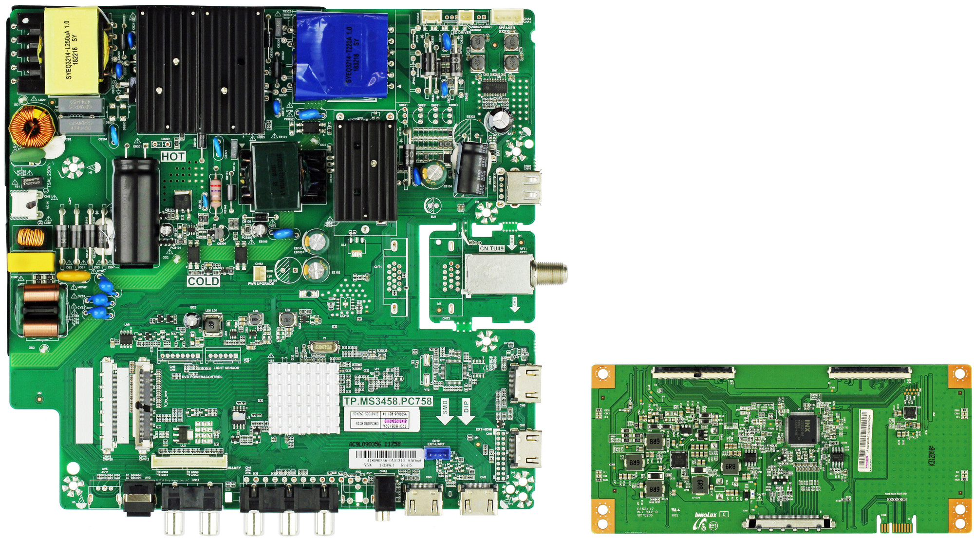 ONN ONC50UB18C05 TV Repair Parts Kit Version 3 (SEE NOTE)