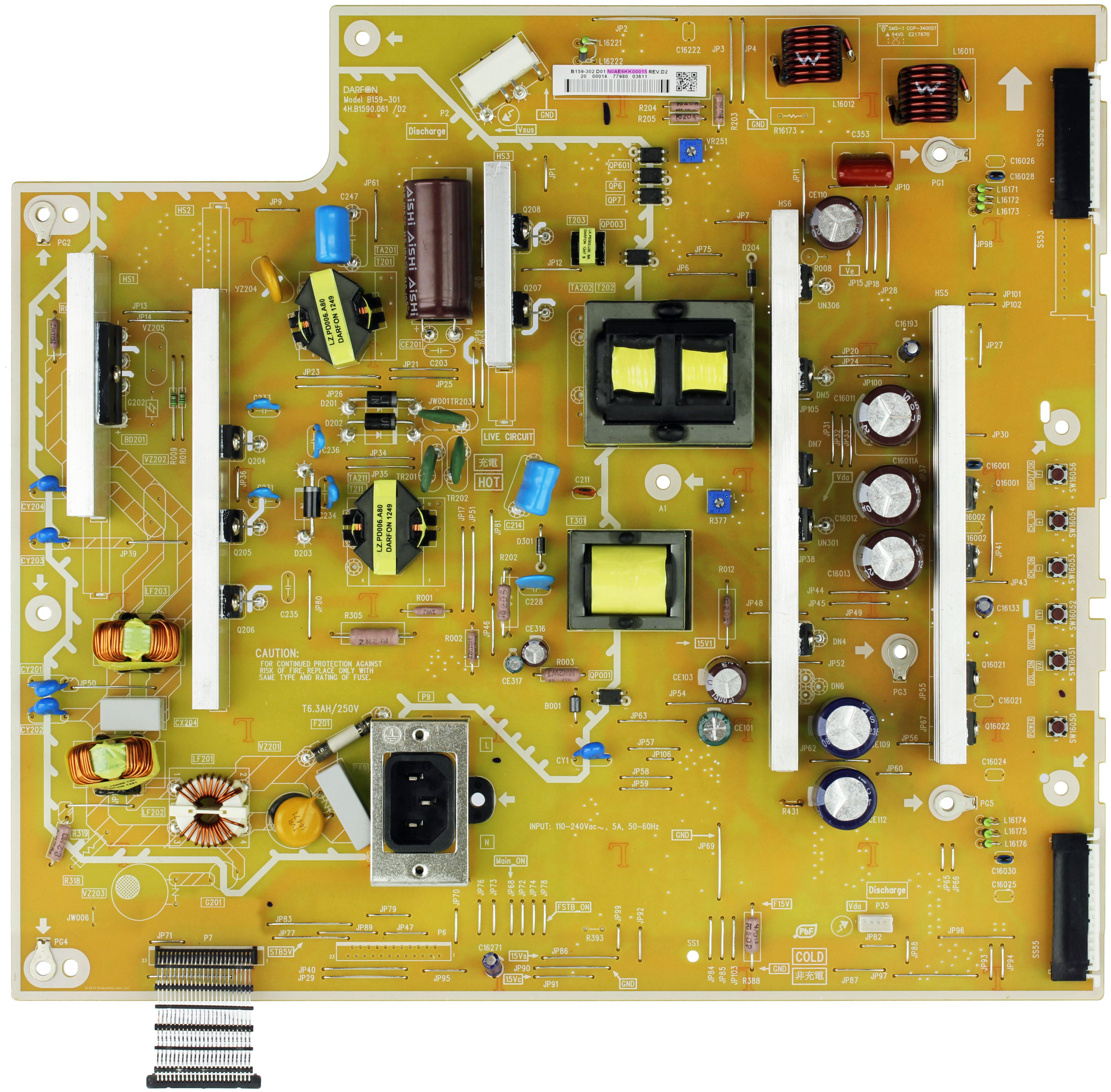 Panasonic NT5-3915 電源ユニット 10個セット Panasonic N0AE6KK00015 Power Supply Unit (B159-301)