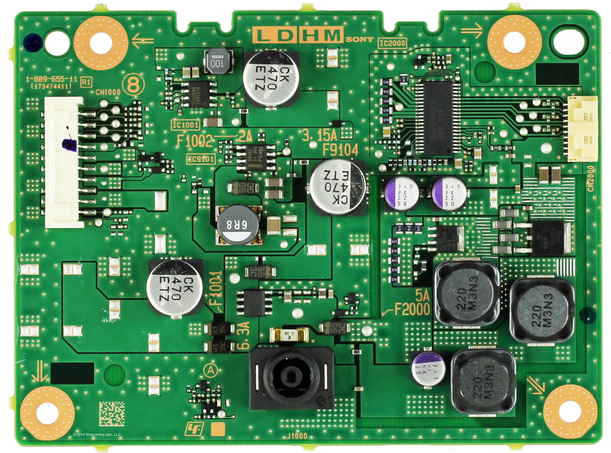 Sony A-1983-522-A / A-2063-833-A LD LDHM Board