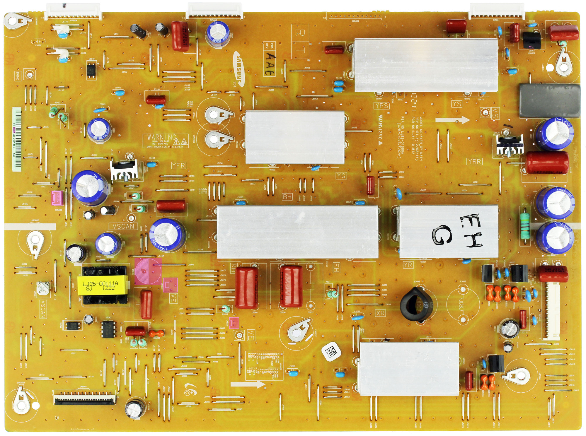 Samsung BN96-22090A (LJ92-01880A) X/Y-Main Board