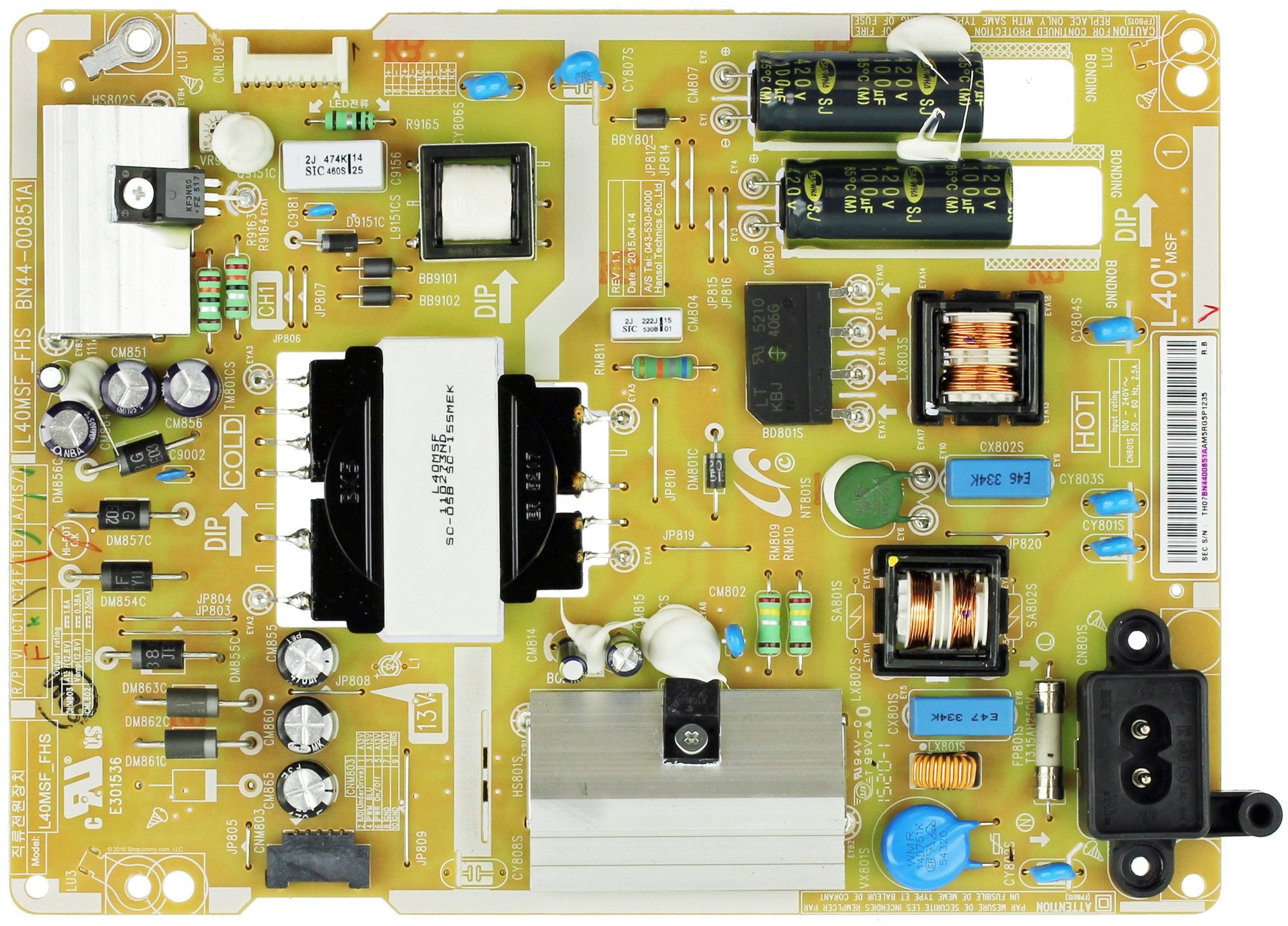 Samsung BN44-00851A Power Supply