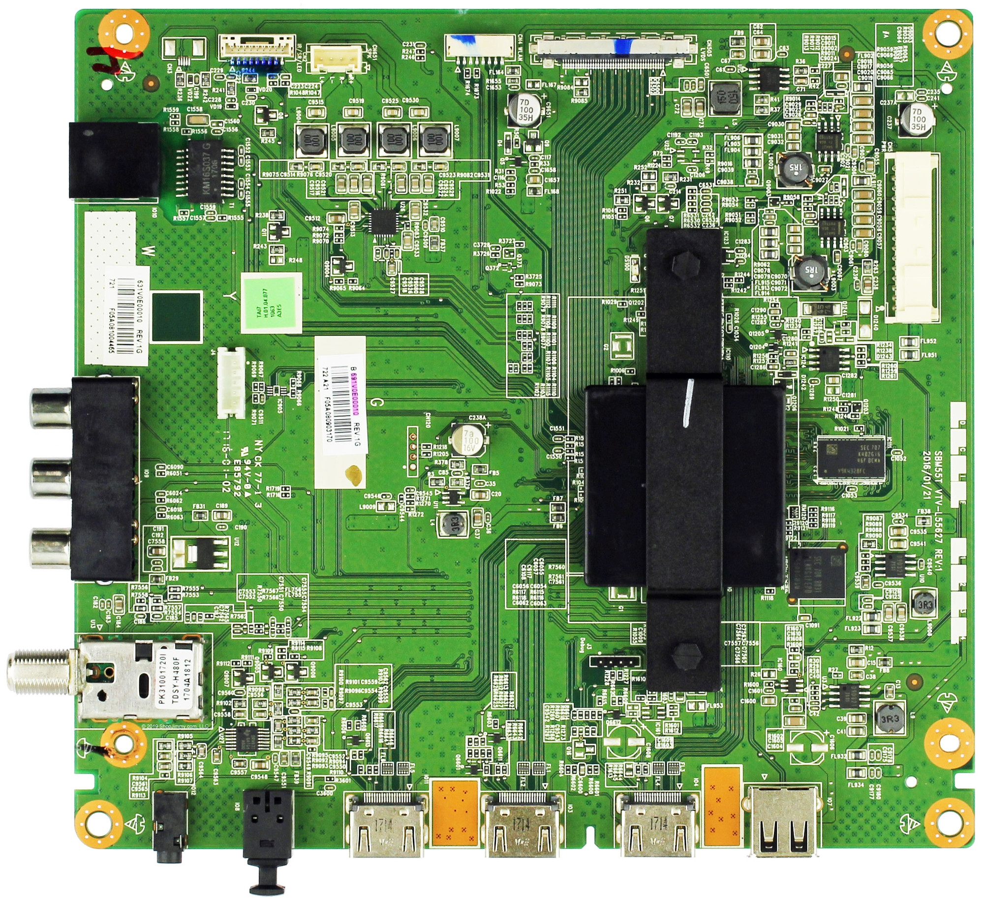 Toshiba 691V0E00010 Main Board for 43L511U18