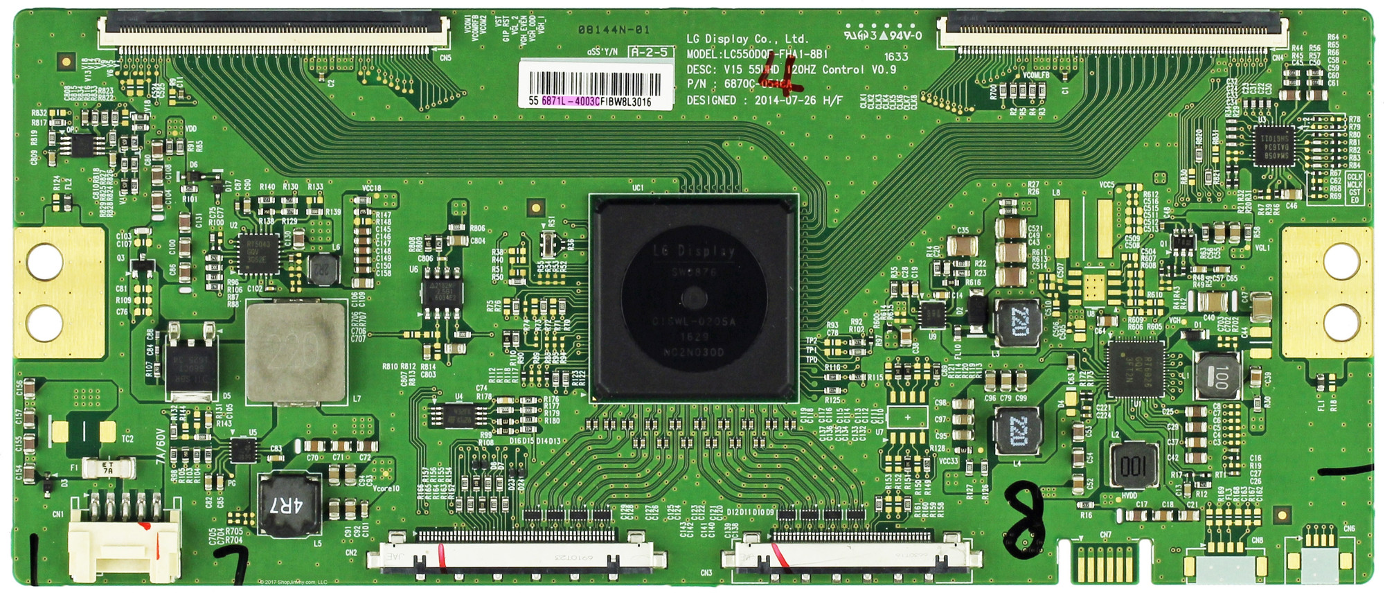 Vizio 6871L-4003C (6870C-0546A) T-Con Board