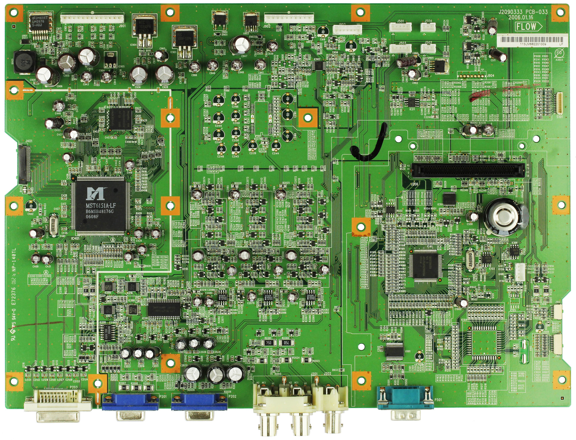 NEC J2090333 (PCB-033, NP-140TL) Main Board