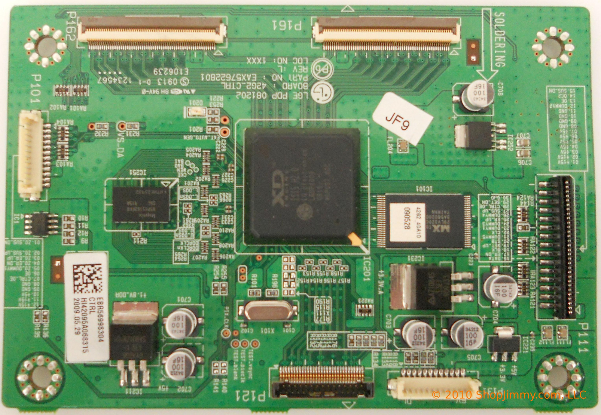 おまとめ【cal194】【cal96】【cal181】【fl241】【bar4】 LG EBR56998304 (EAX57622801, 081202) Main Logic CTRL Board