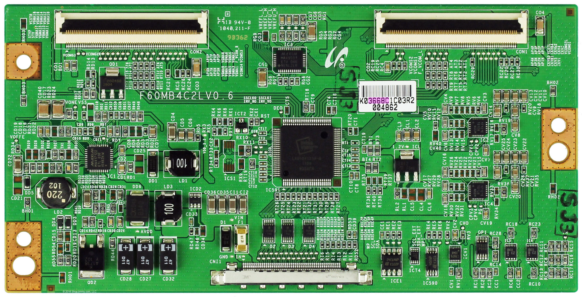 Samsung LJ94-03668C (F60MB4C2LV0.6) T-Con Board