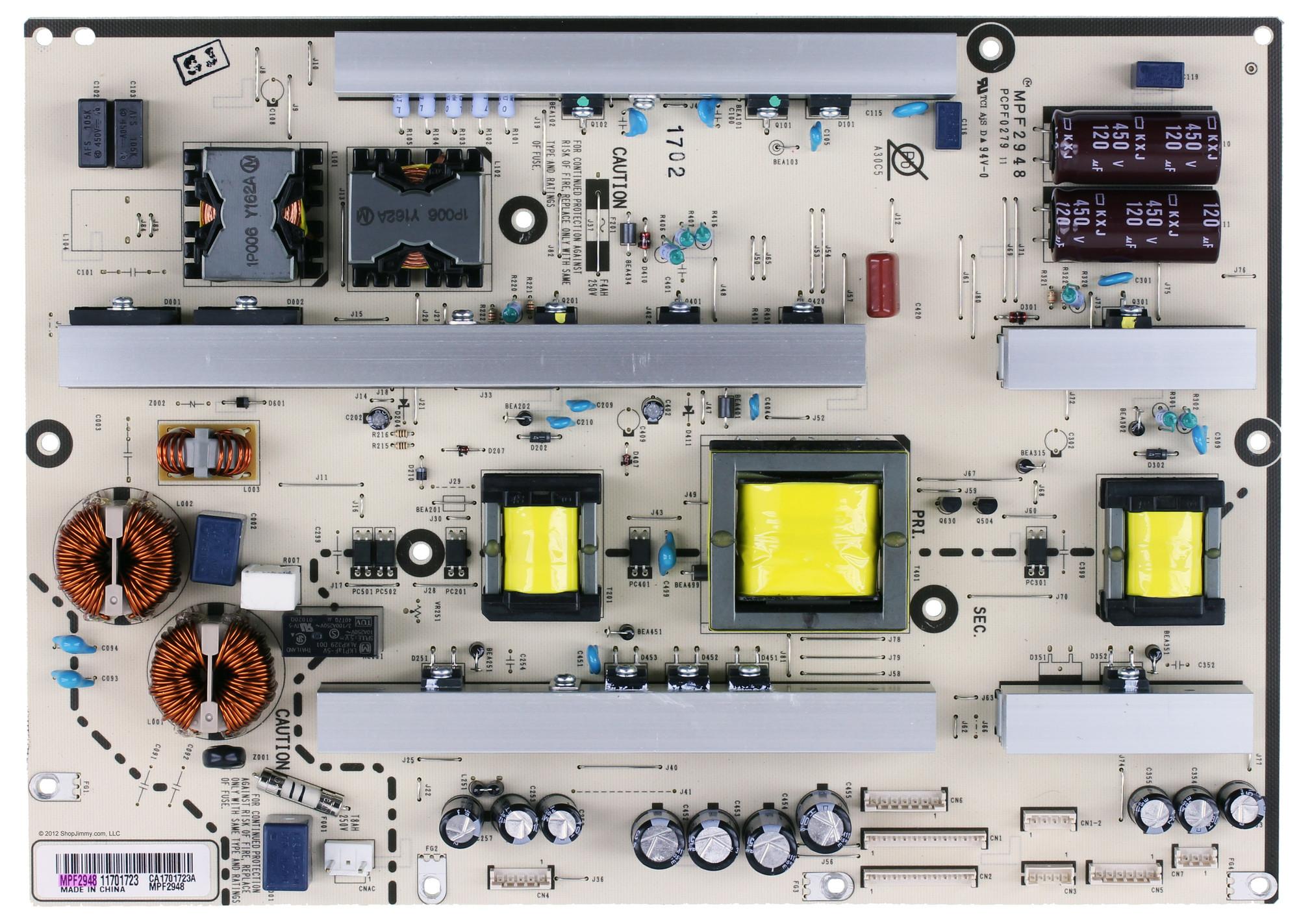 NEC MPF2948 Power Supply for MULTISYNC P402