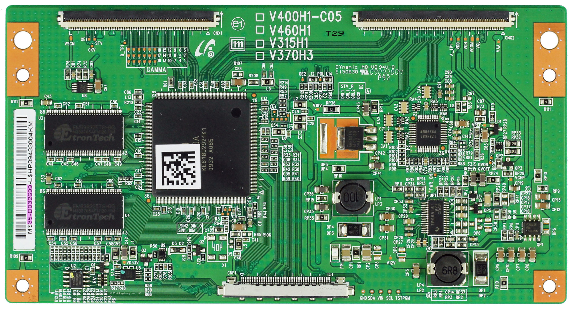 Samsung BN81-02390A (V400H1-C05, 35-D032699) T-Con Board