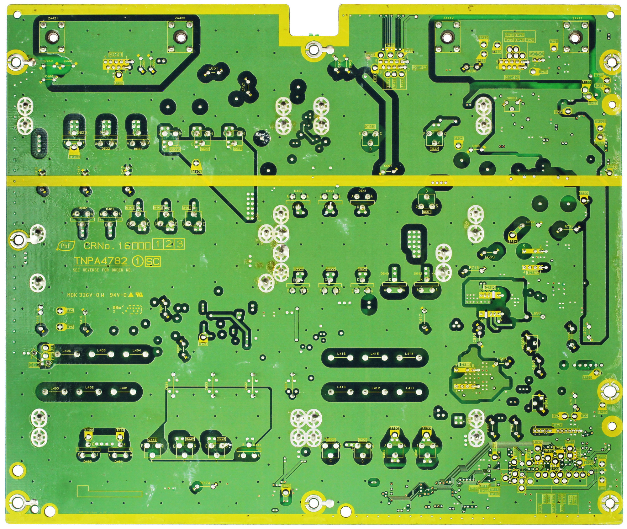Panasonic SC Board TNPA4782 - Original Y-Sustain Board for Plasma TVs - Thumbnail 2