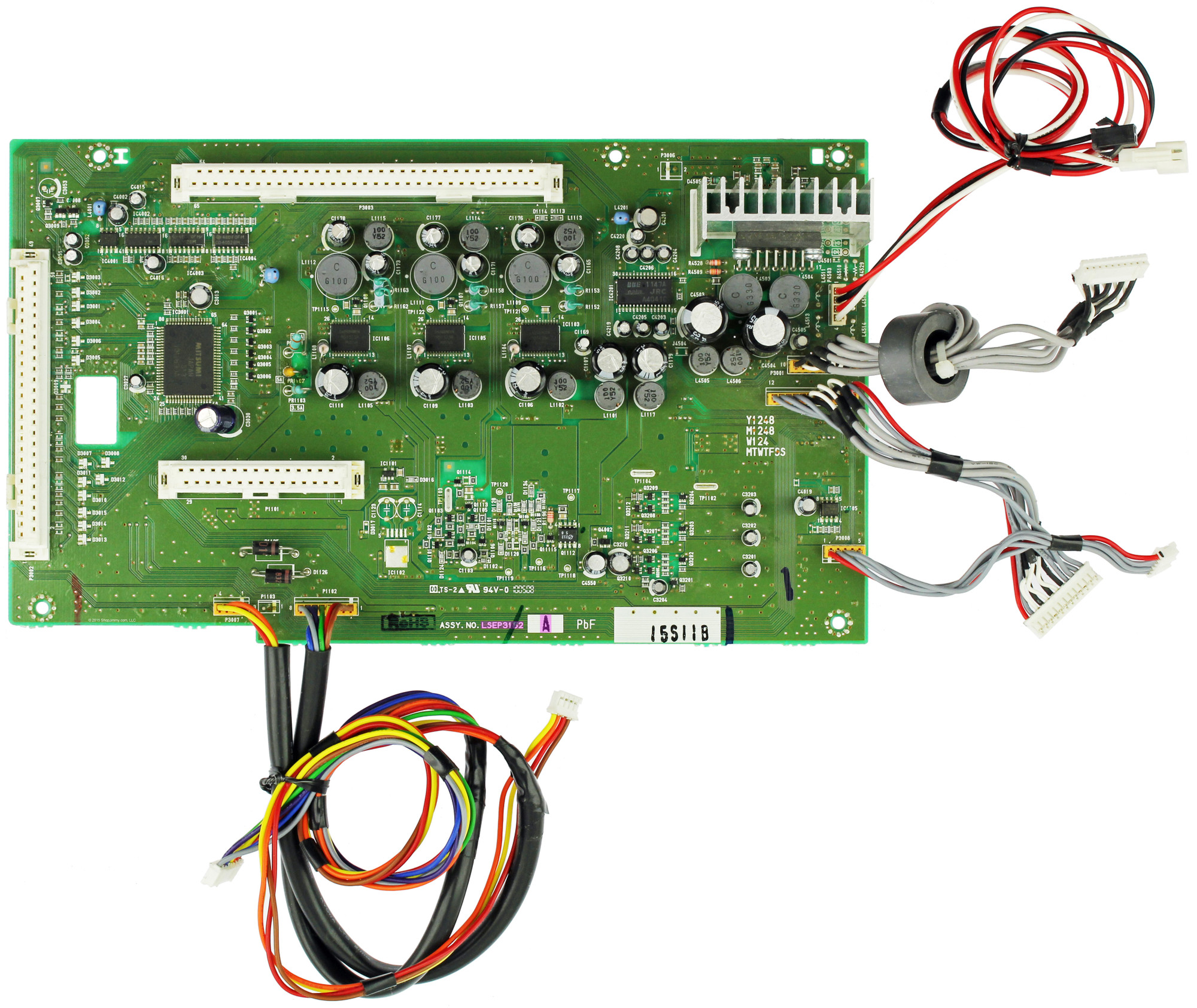 Panasonic LSEP3152A Audio Amplifier / Crossover Board