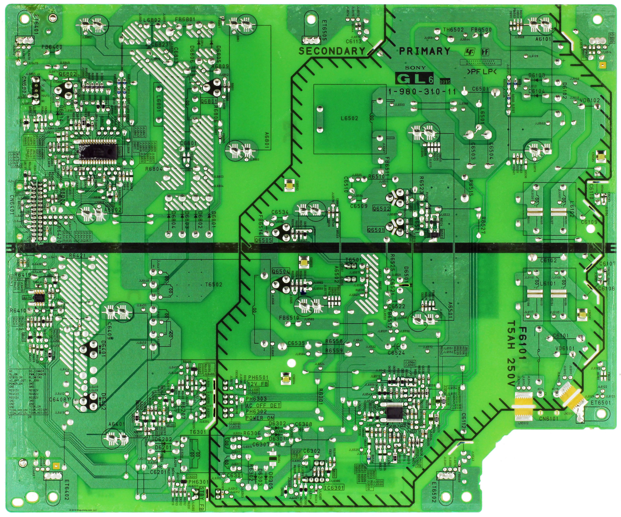 Carte D'alimentation Sony Pour TV XBR-65X810C / XBR-55X810C - Réf 1-474-633-11 (APS-395)