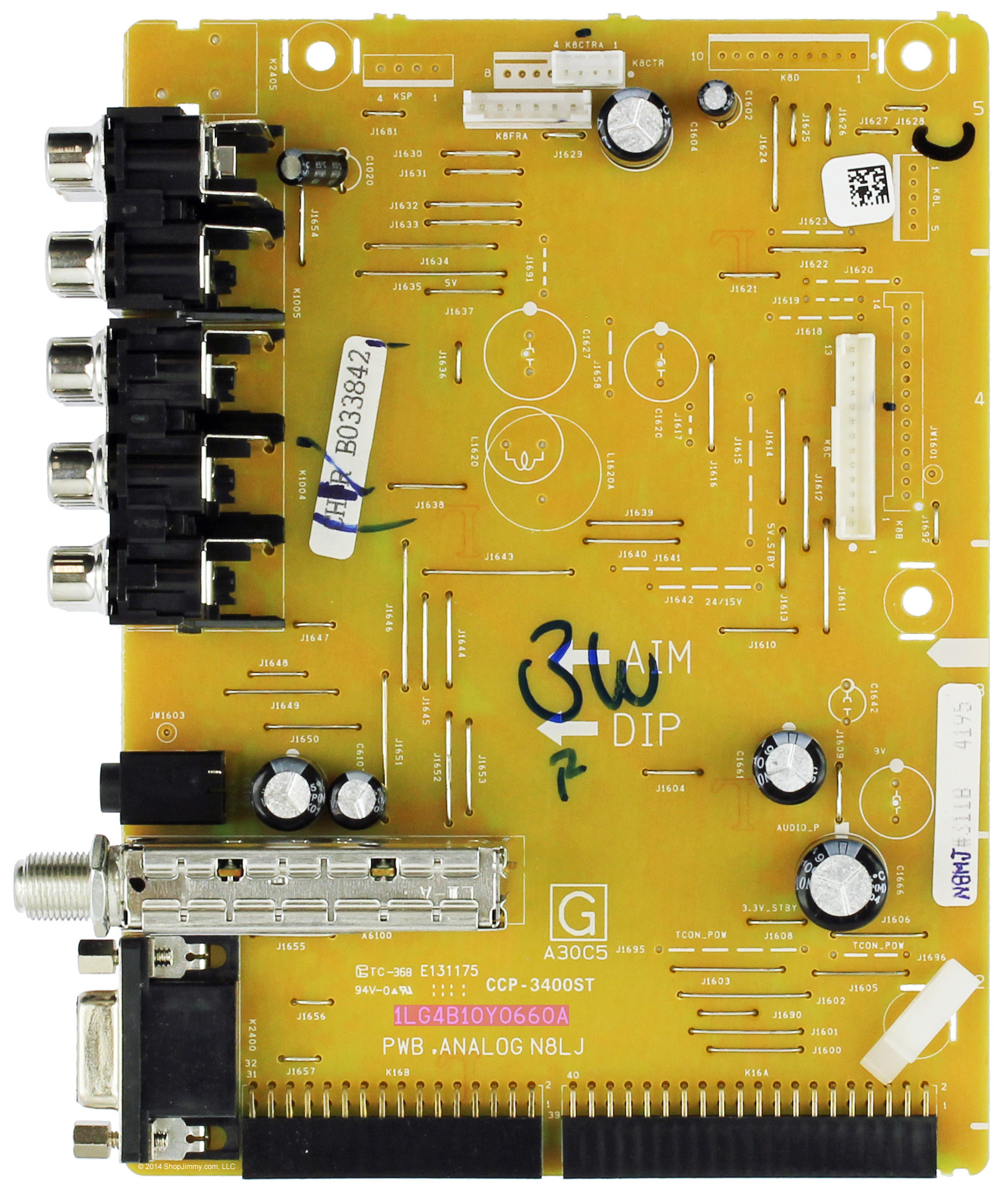 Sanyo 1LG4B10Y0660A N8MJ Main Board for DP26640 P2664005