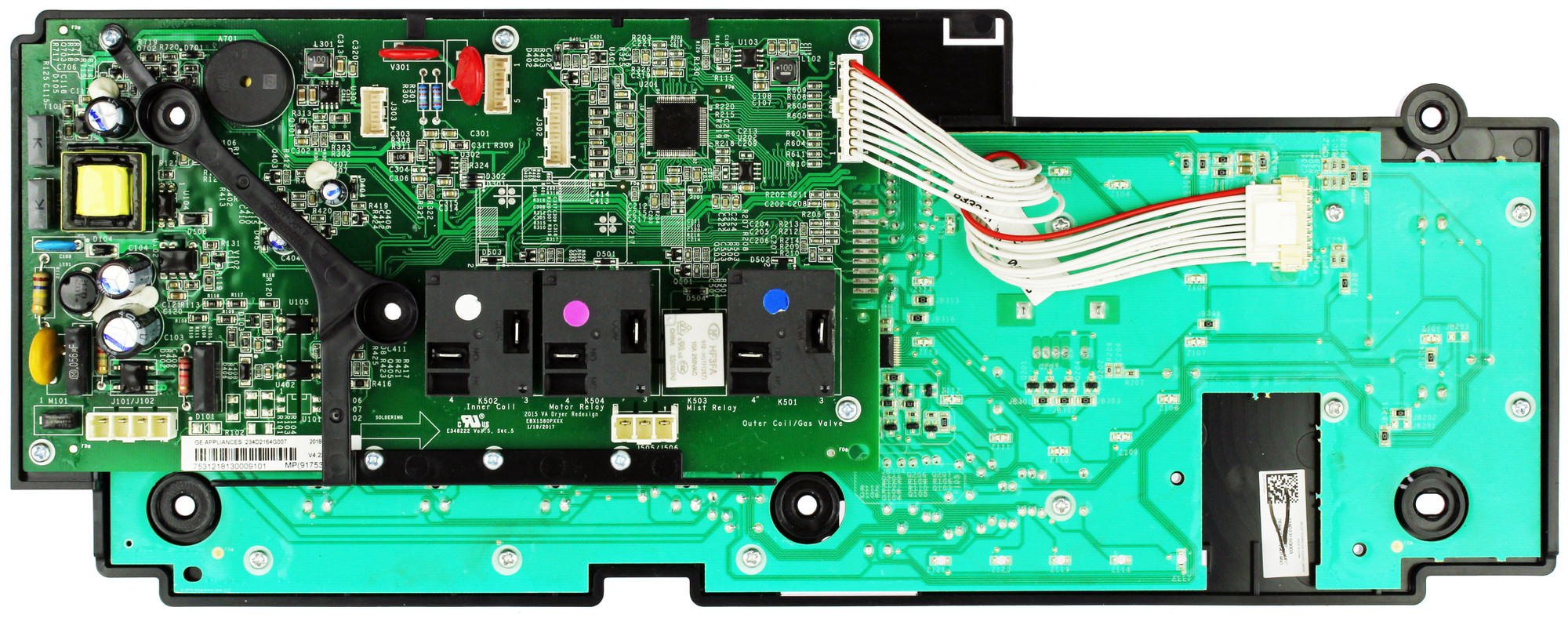 GE Dryer WE04X25474 Chassis Main Board Assembly