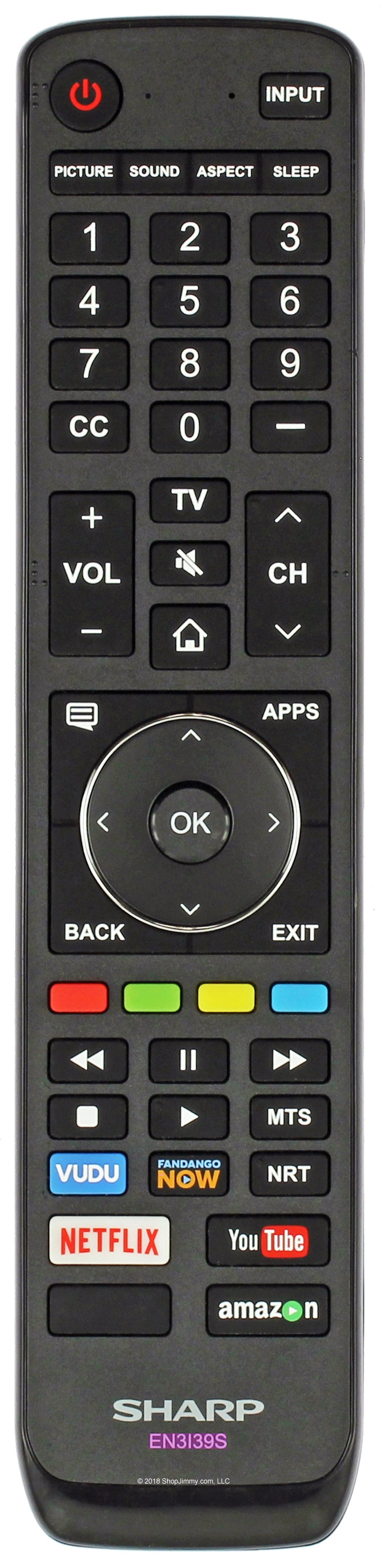 Sharp EN3I39S Remote Control - New