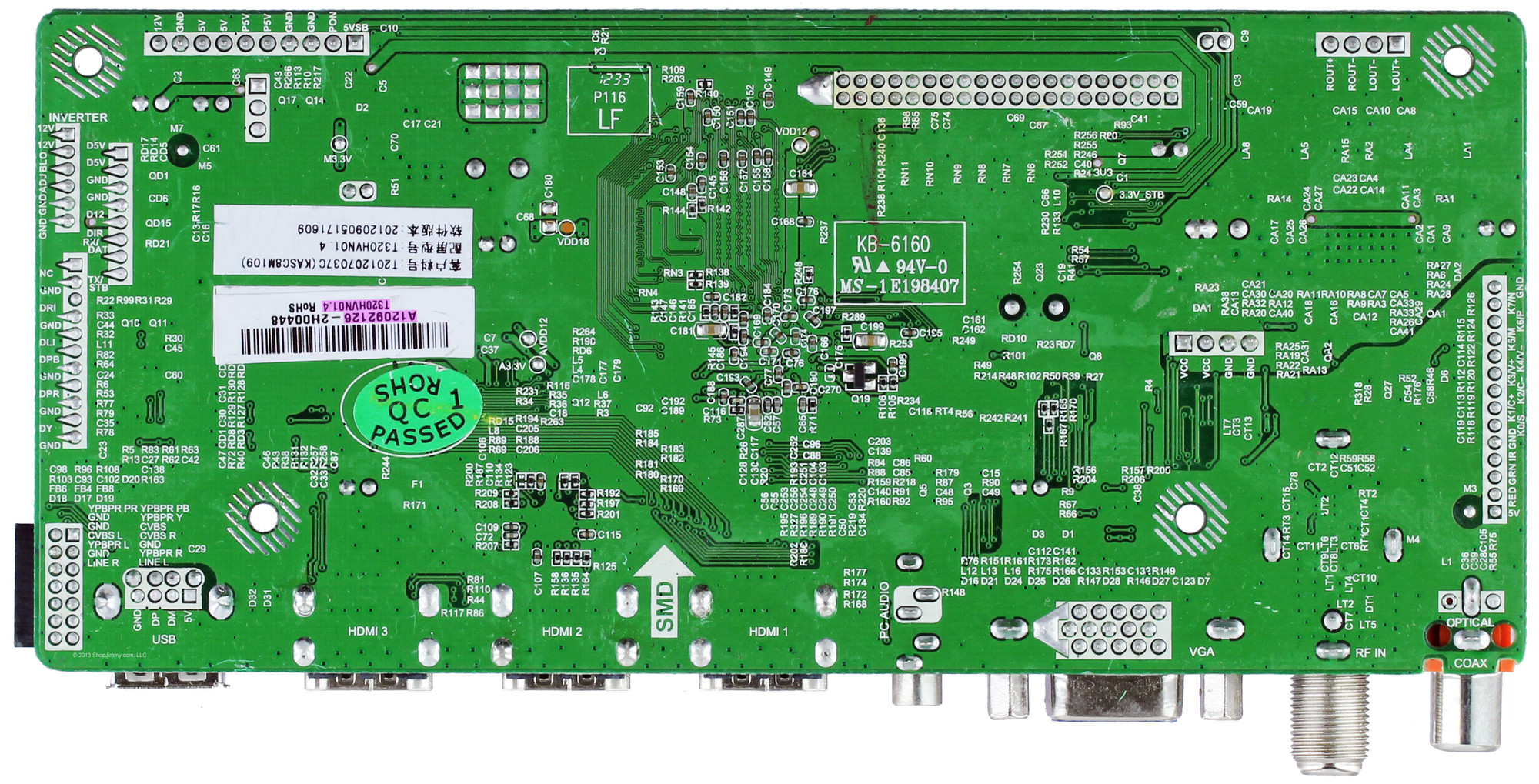 Sceptre A12092126 Main Board for X325BVFHD Version 2