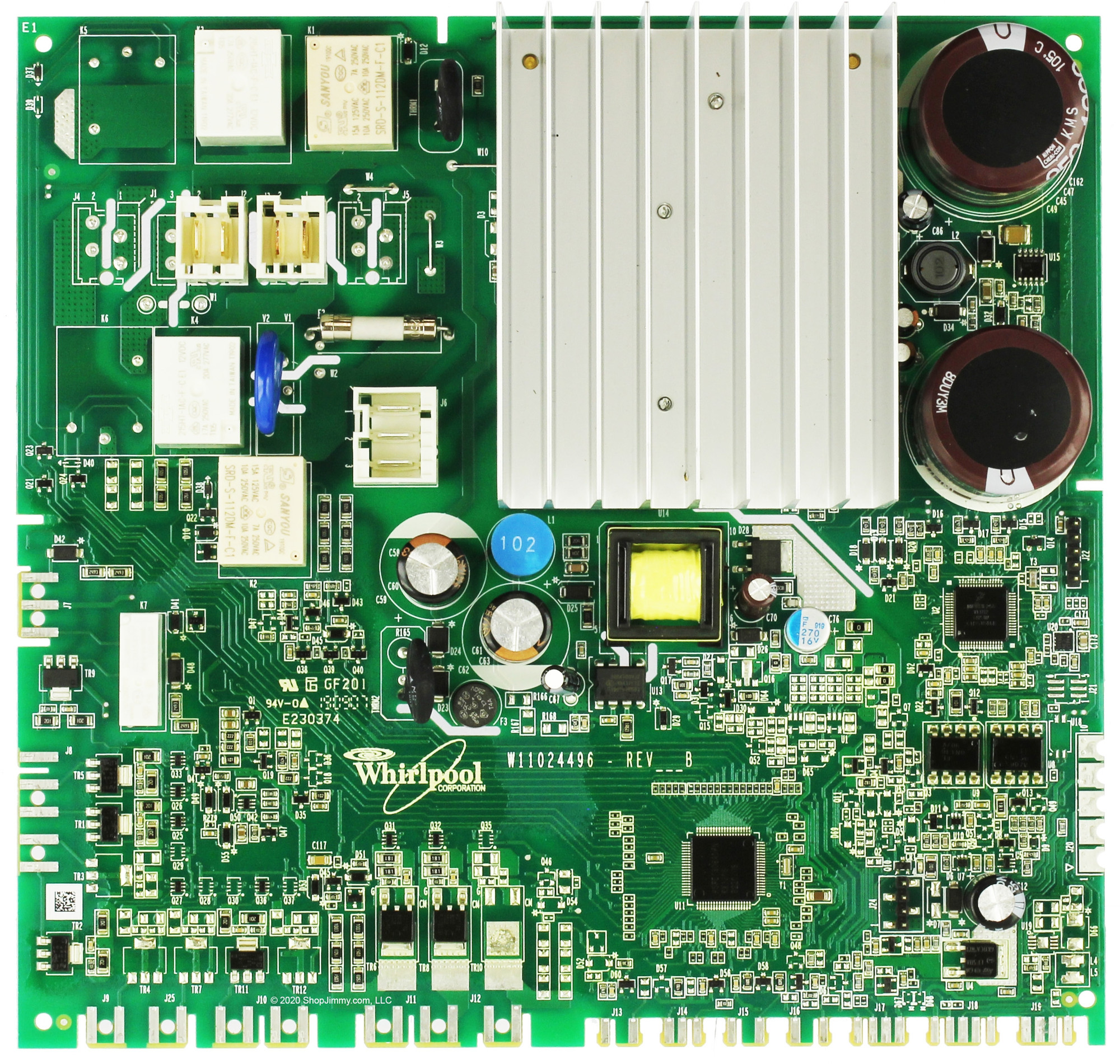 Whirlpool Washer W11024496 Control Board