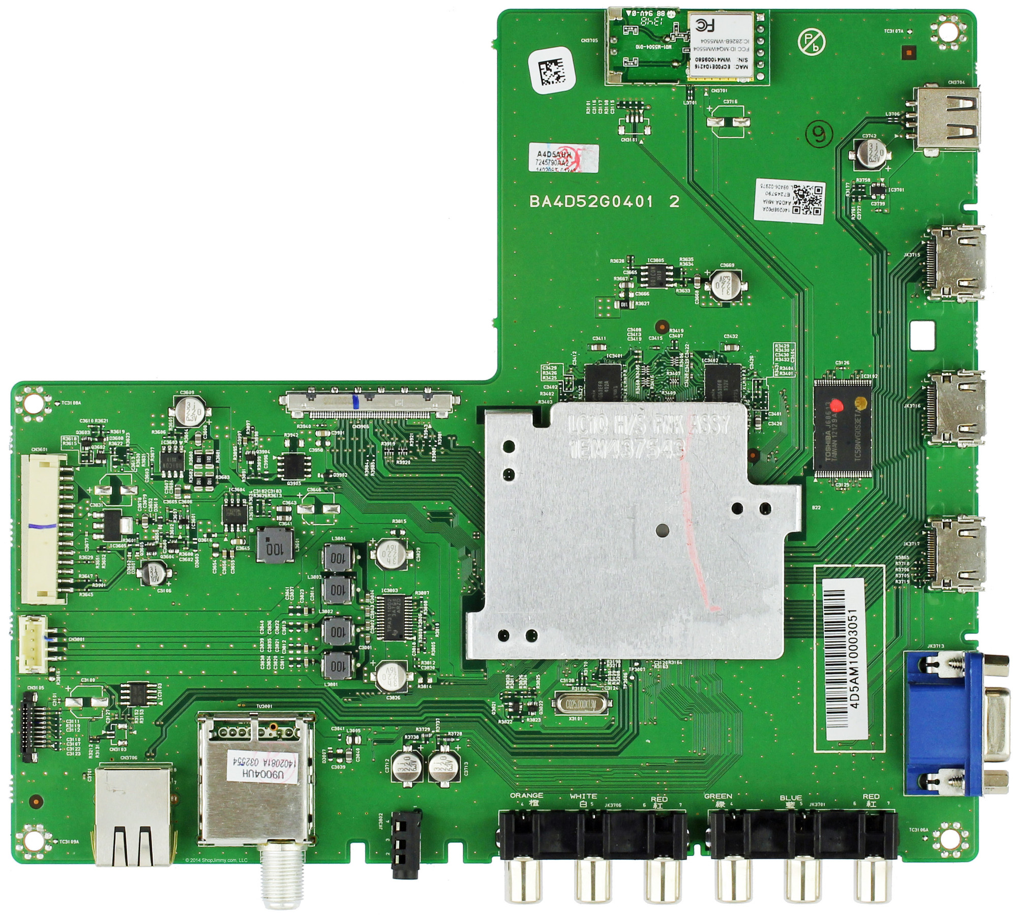Philips A4D5AMMA-001 Digital Main Board for 58PFL4609/F7