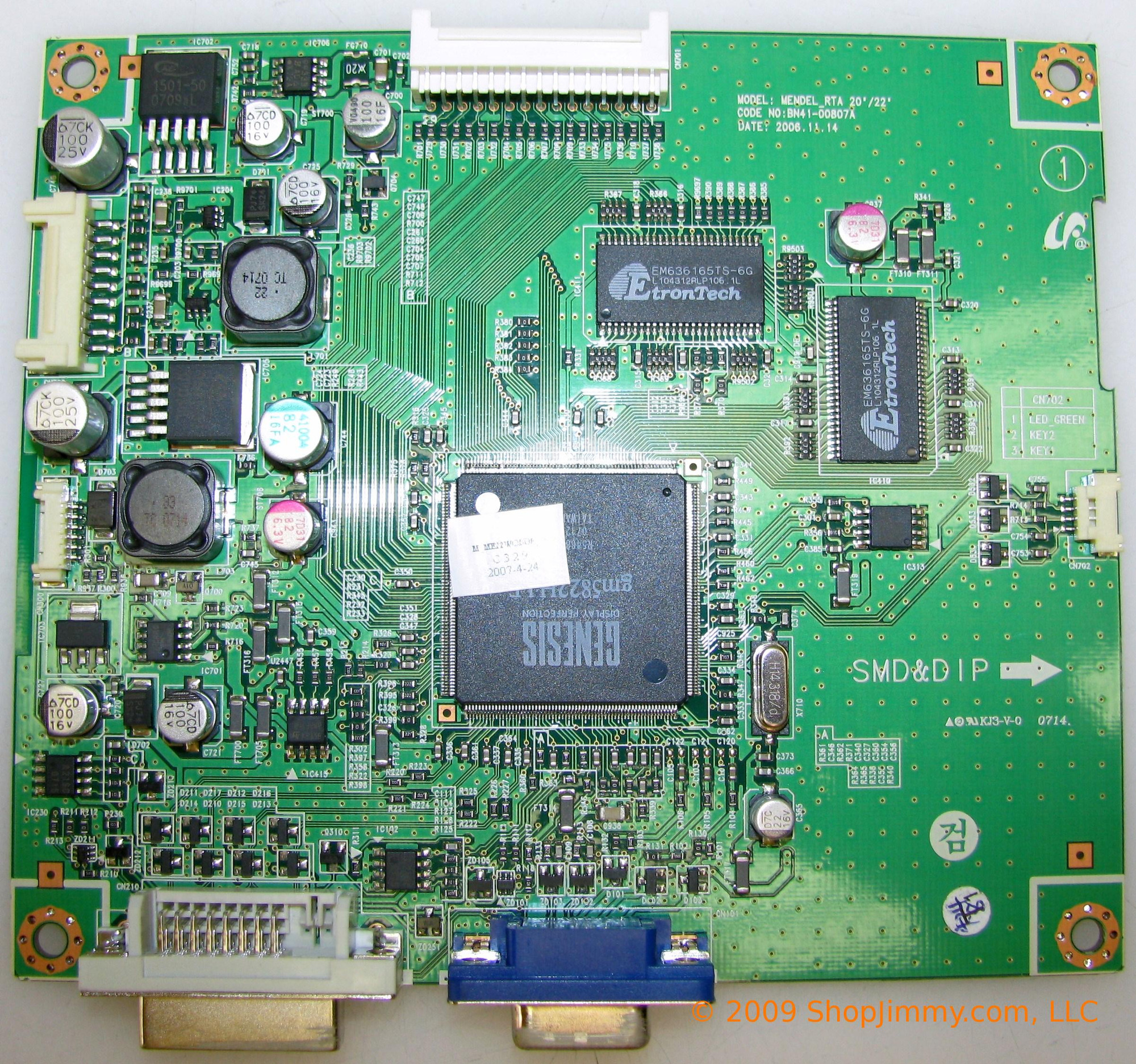 Samsung BN91-01283C (BN41-00807A) Main Board